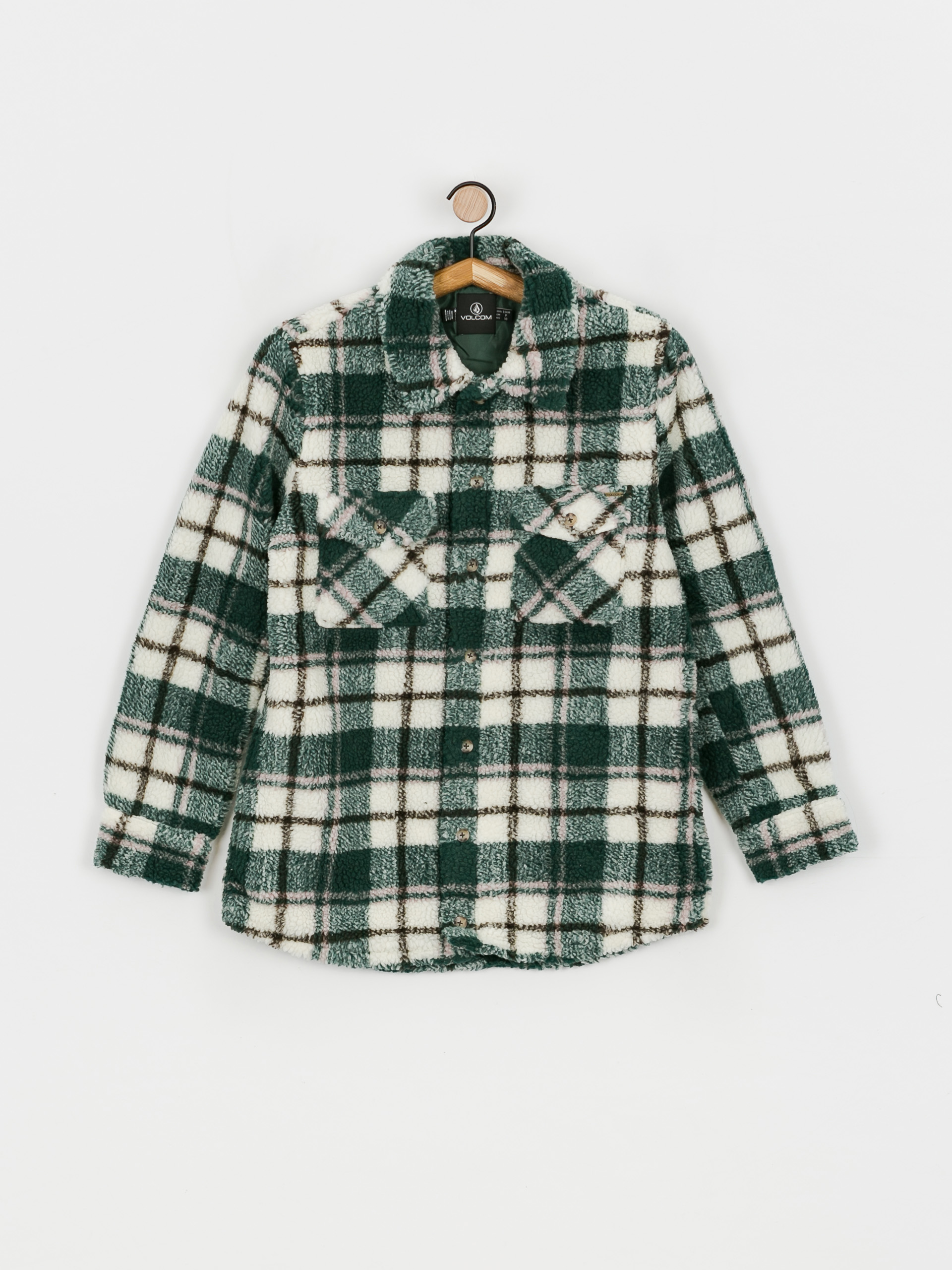 Kurtka Volcom Silent Sherpa Wmn (dark pine)