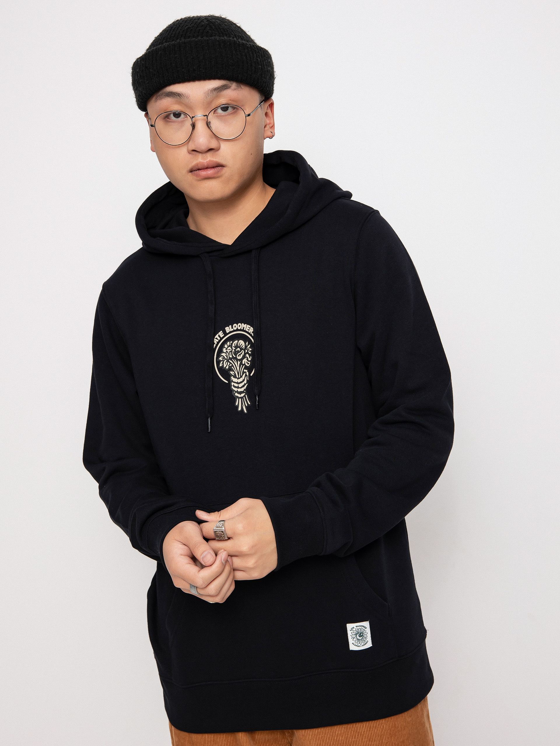 Bluza z kapturem Element Bouquet (flint black)