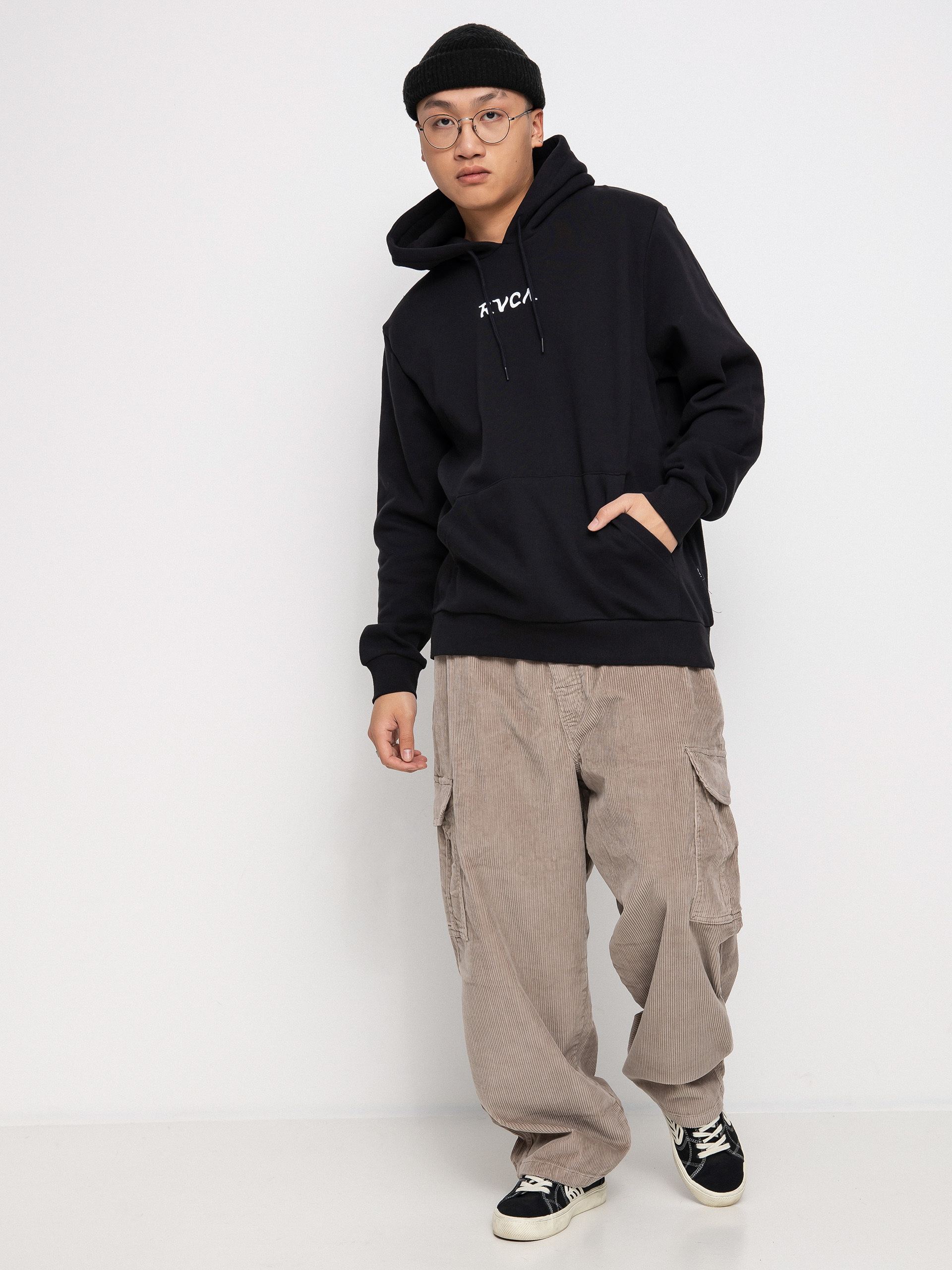 Bluza z kapturem RVCA Final Trip HD (black)