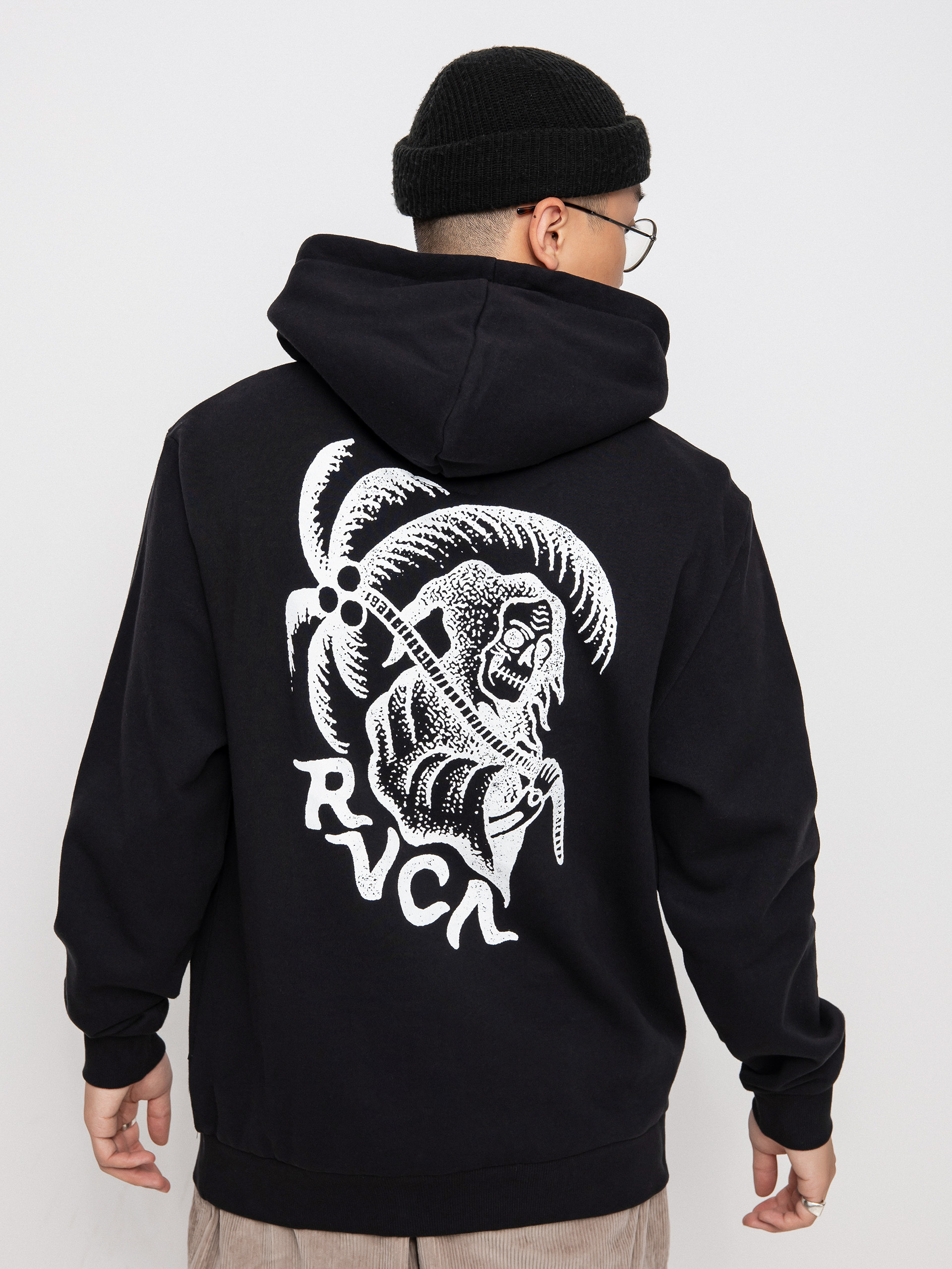 Bluza z kapturem RVCA Final Trip HD (black)