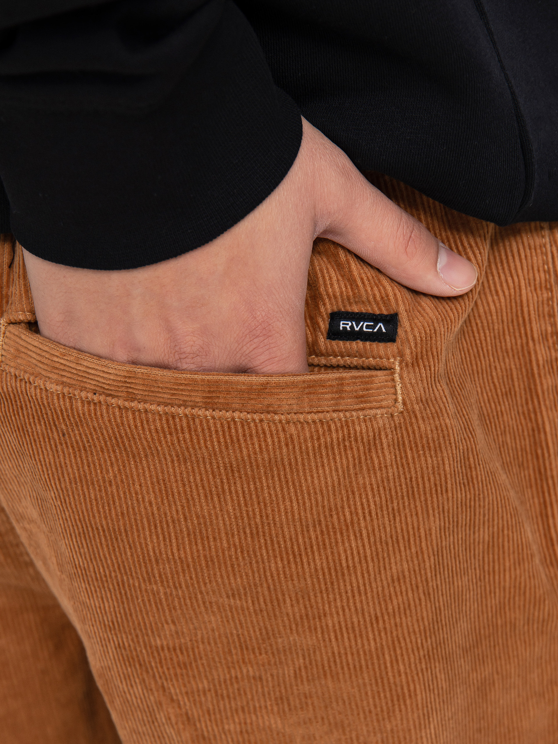 Spodnie RVCA Americana Elastic Co (camel)