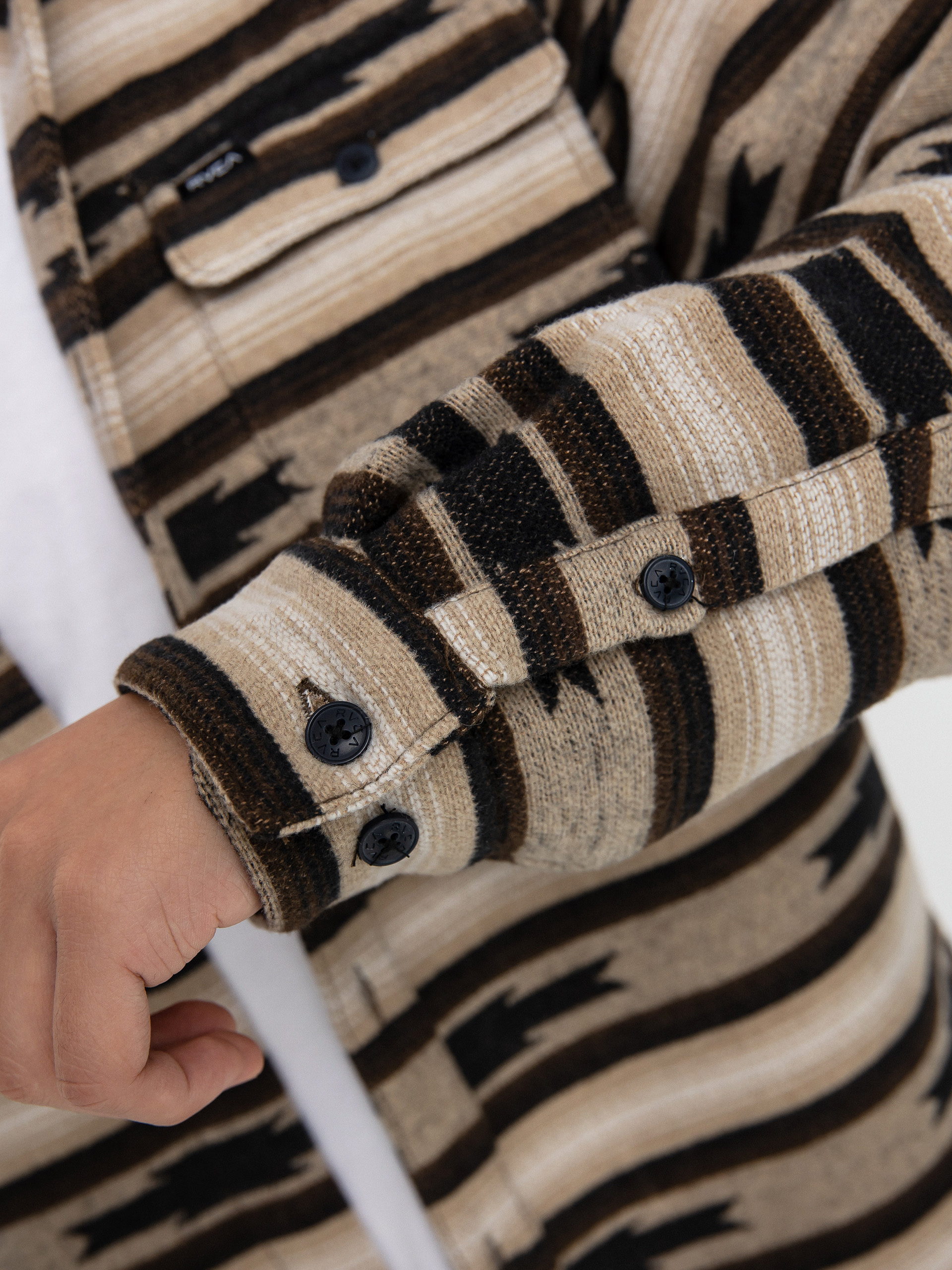 Koszula RVCA Rvca Blanket Ls (khaki)