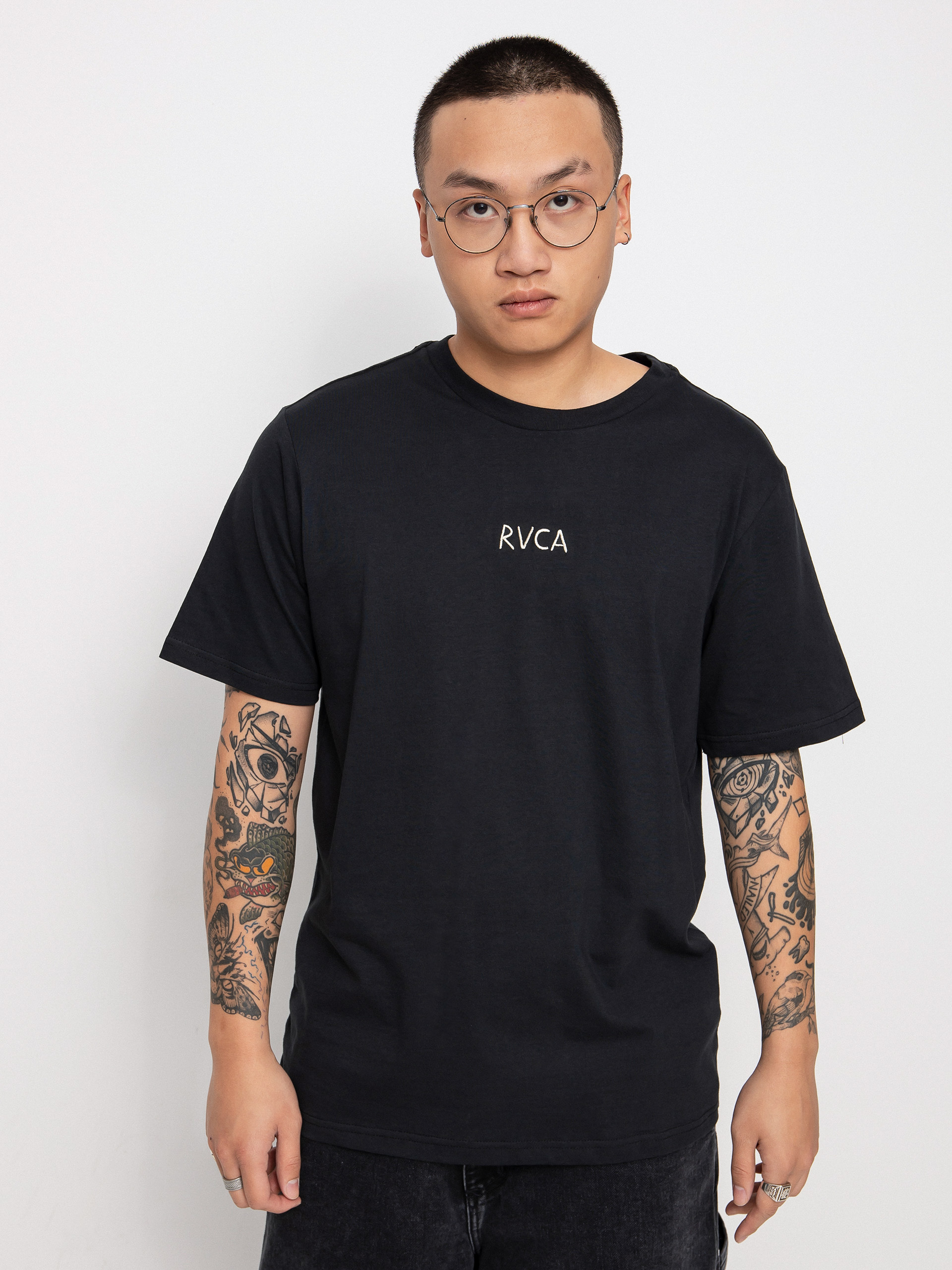 T-shirt RVCA Storks (black)