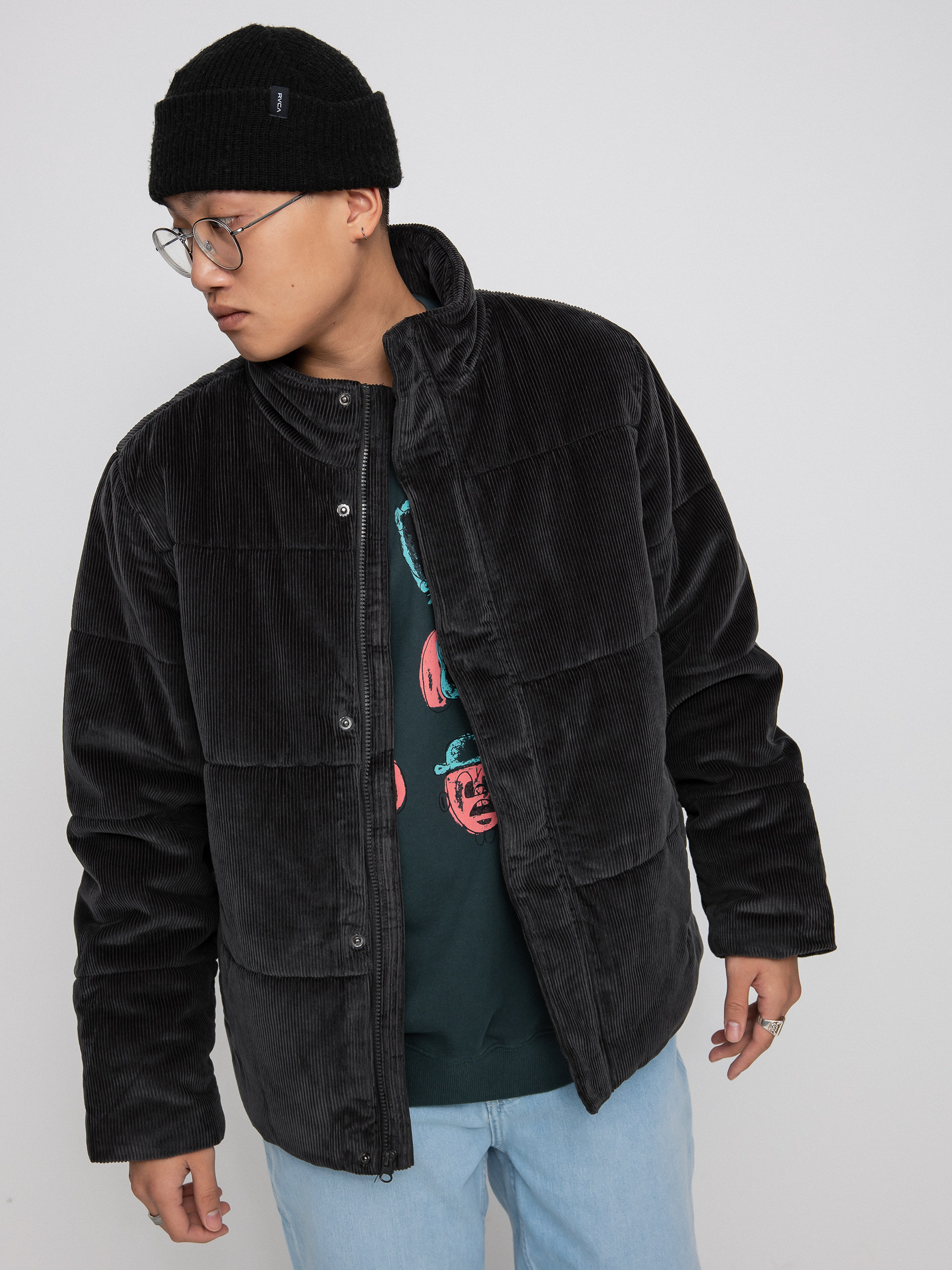 Kurtka RVCA Townes (pirate black)