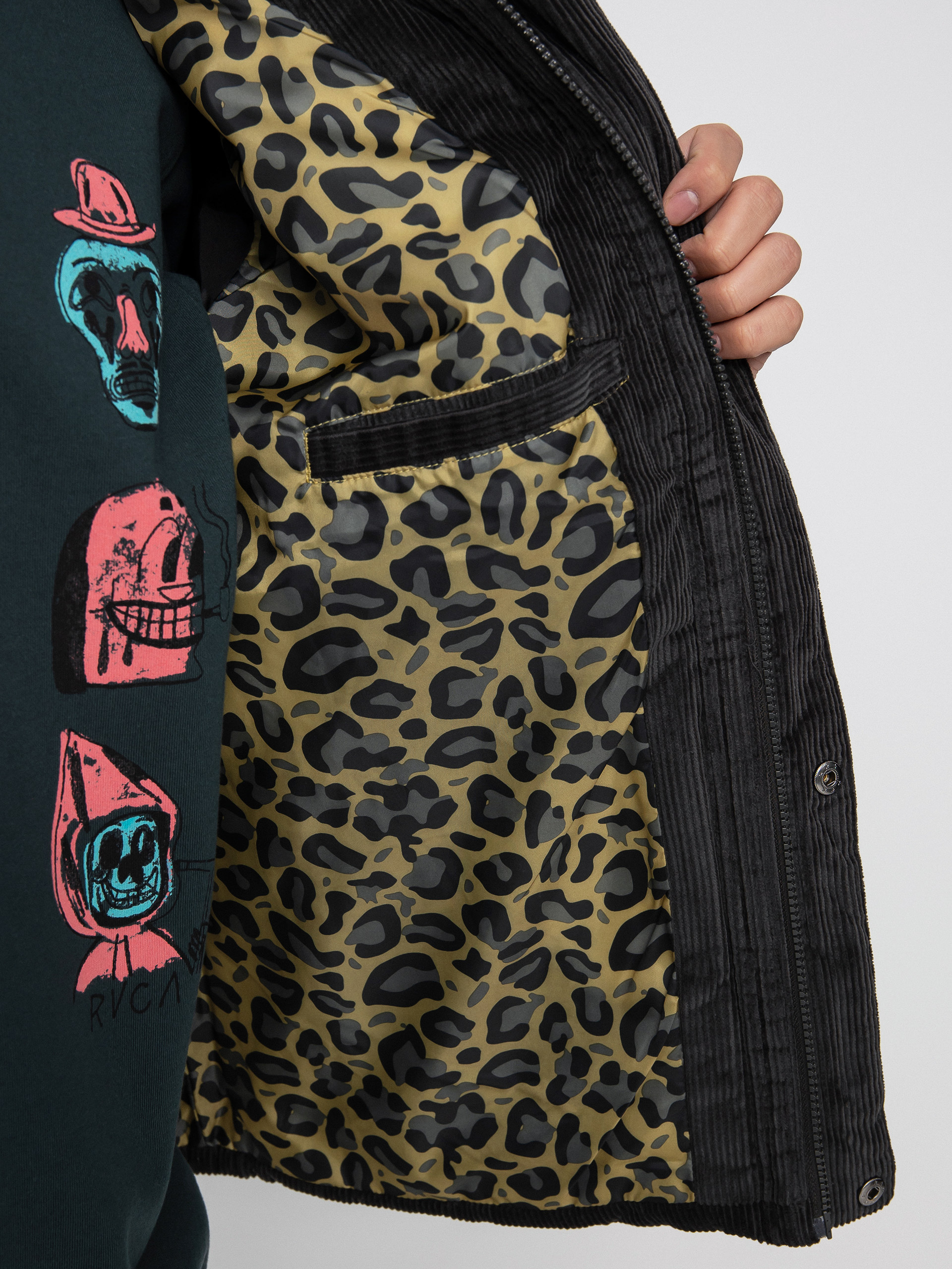 Kurtka RVCA Townes (pirate black)
