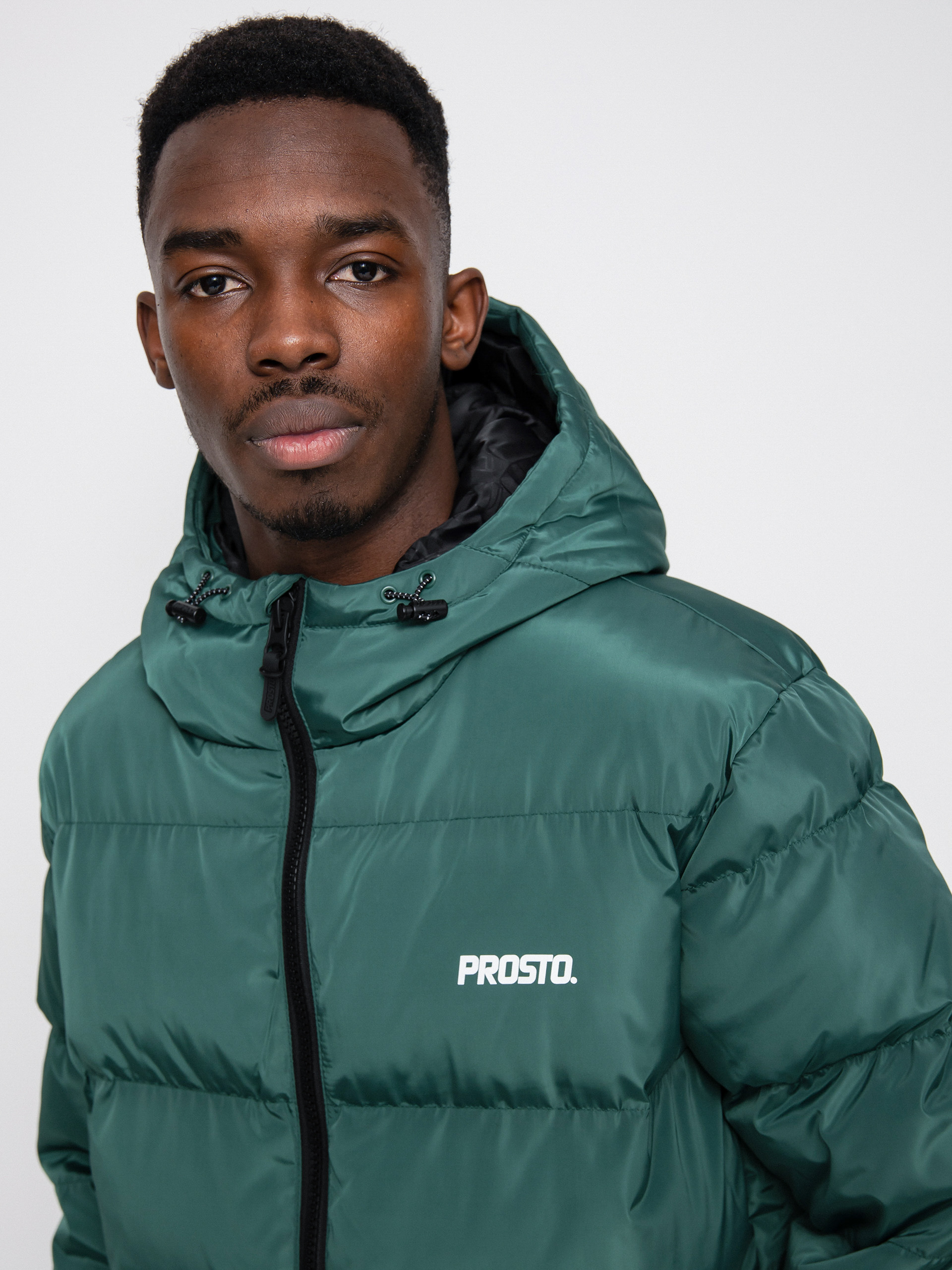 Kurtka Prosto Winter Adament (green)
