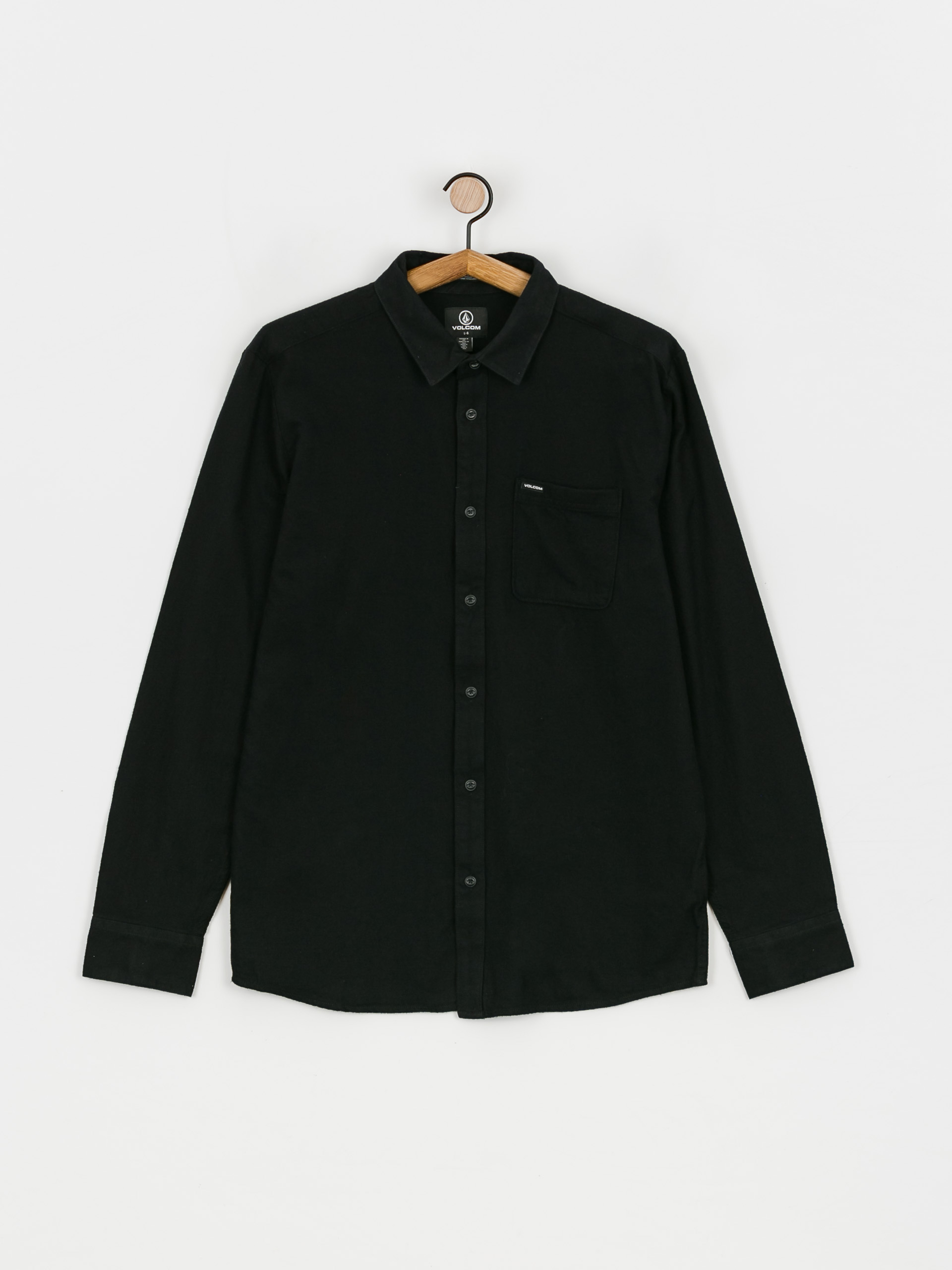 Koszula Volcom Caden Solid Ls (black)