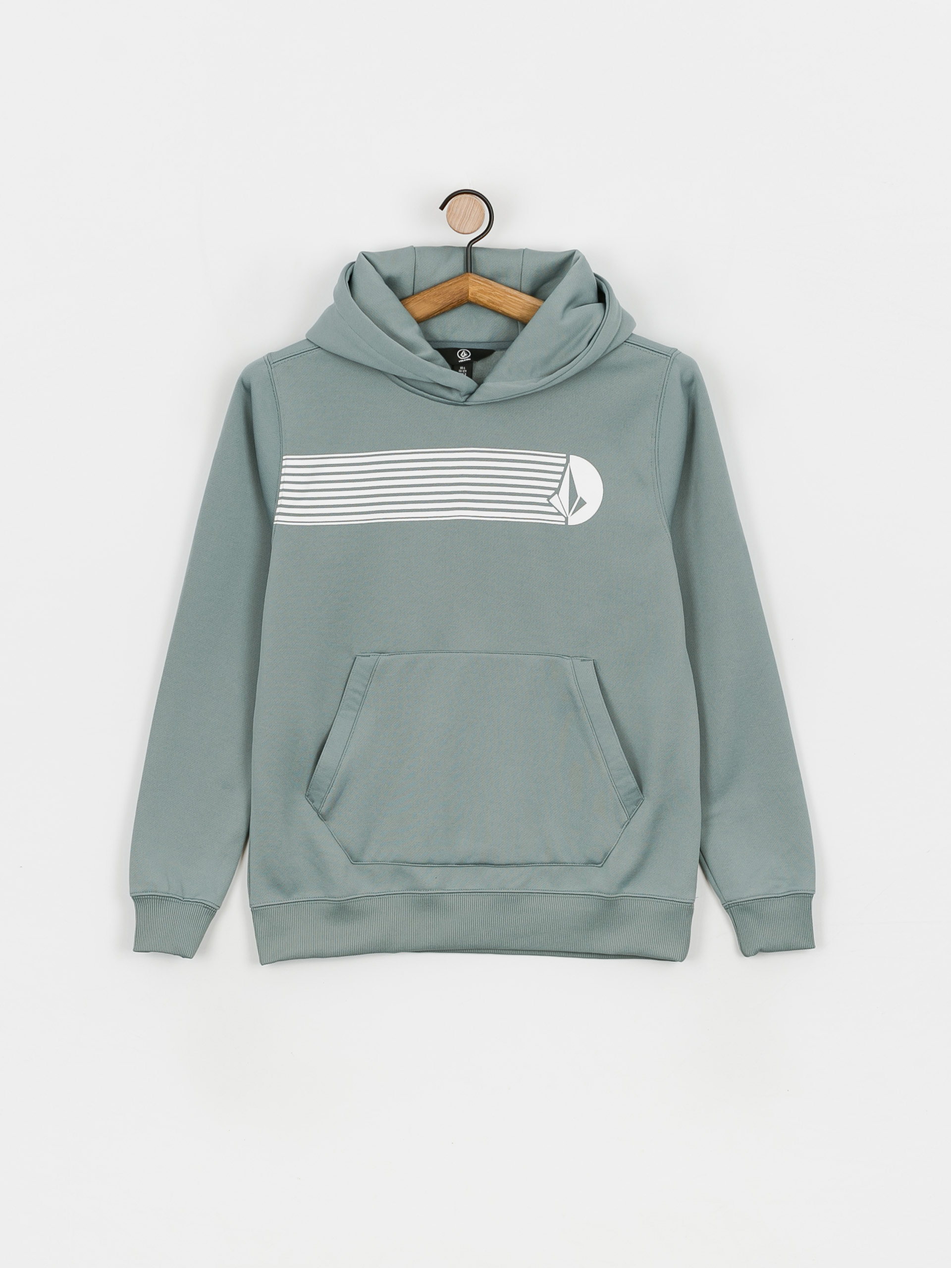 Bluza aktywna Volcom Riding HD JR (green ash)