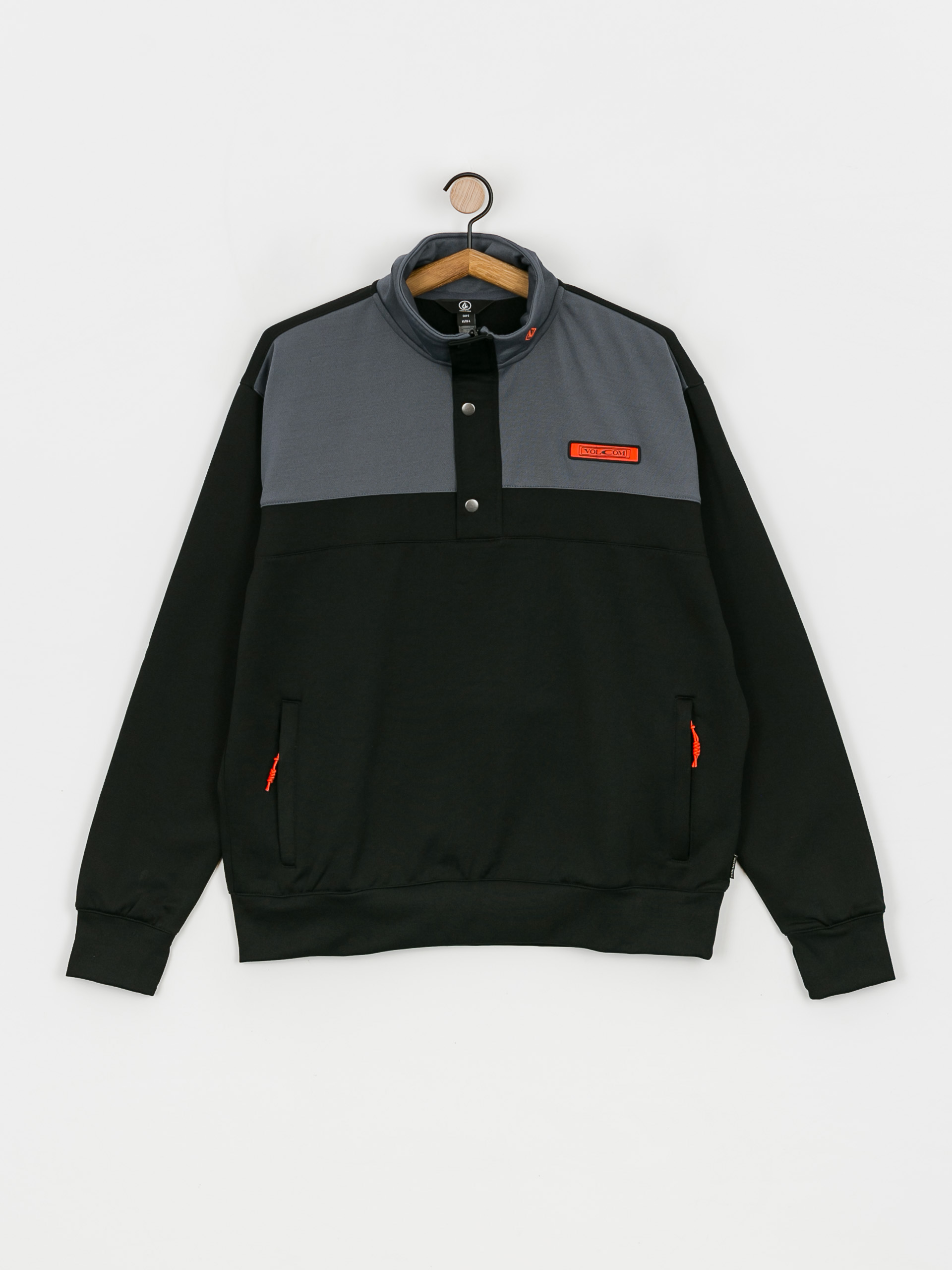 Męska Bluza aktywna Volcom She Crew (black)