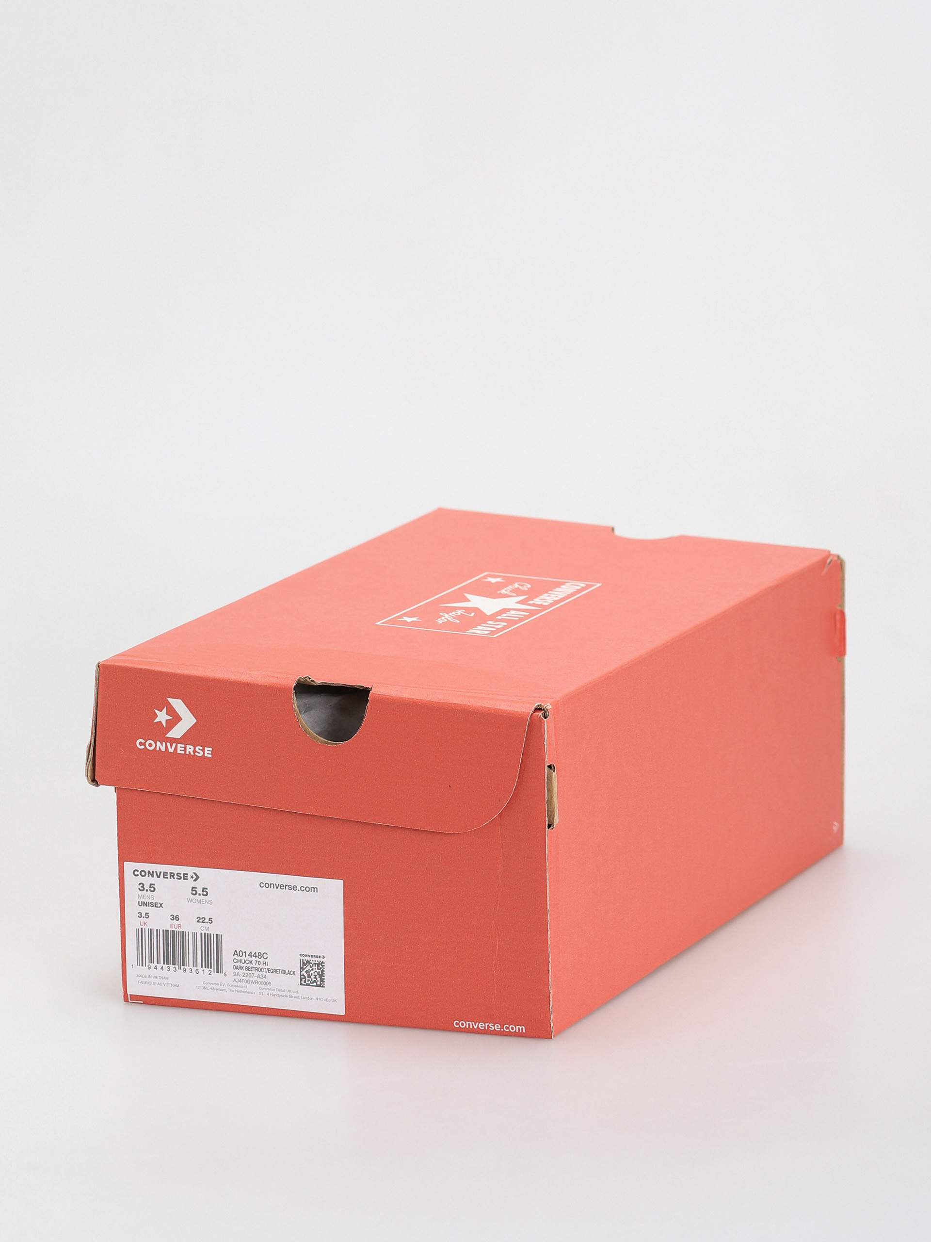 Trampki Converse Chuck 70 Hi (dark beetroot/egret/black)