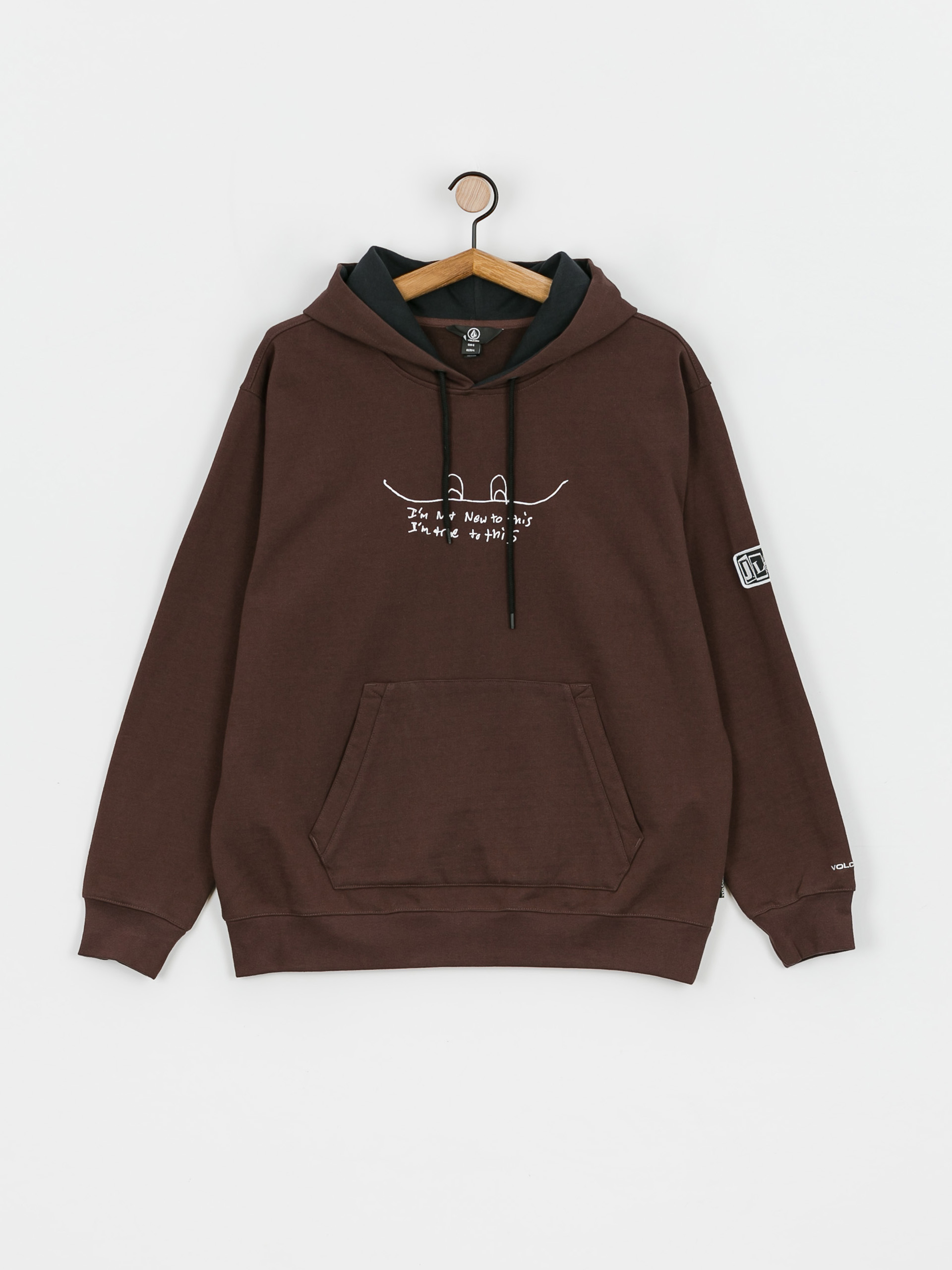Bluza z kapturem Volcom D.I. HD (brown)