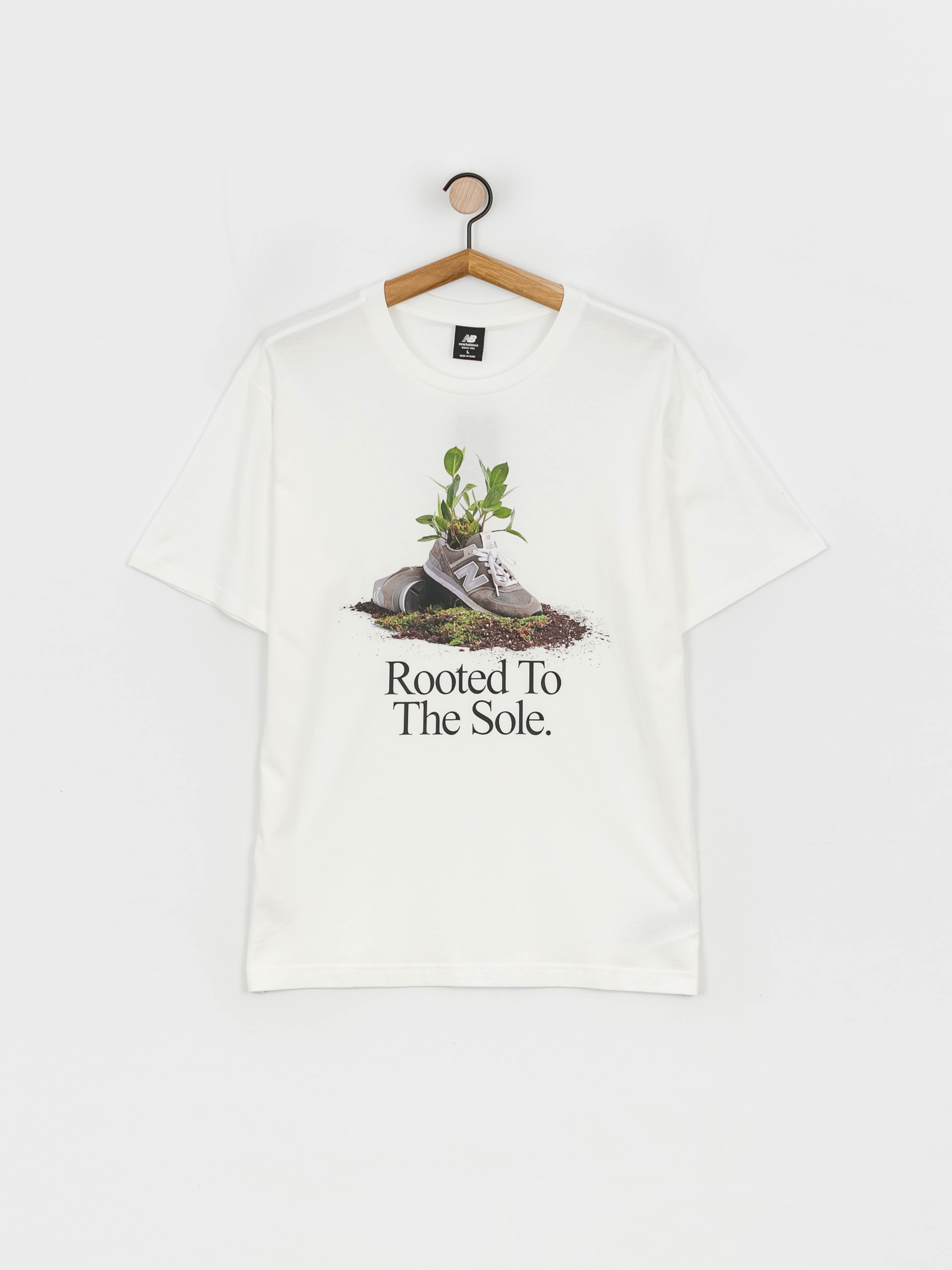 T-shirt New Balance Athletics Legacies Rooted (white)