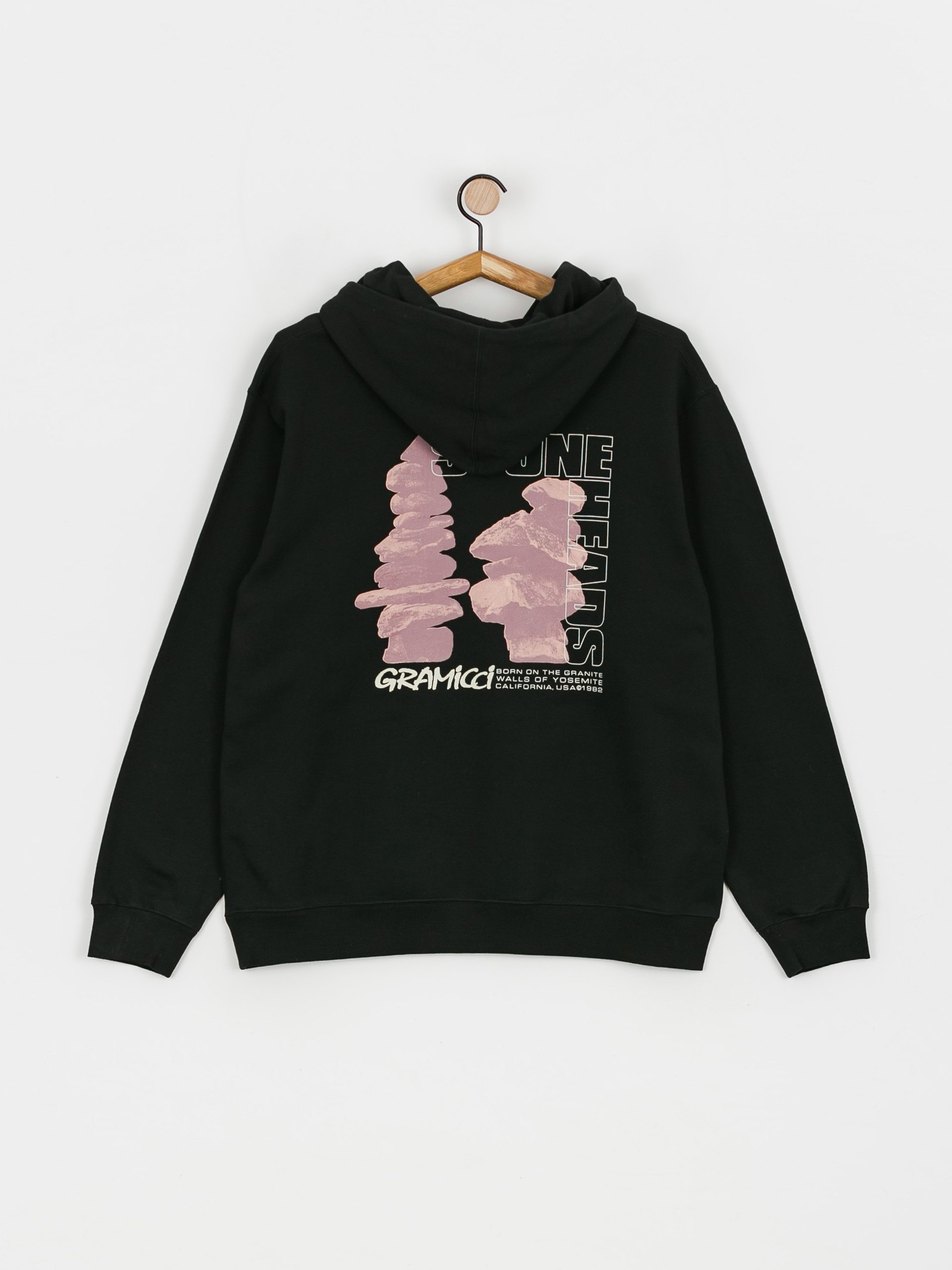 Bluza z kapturem Gramicci Stoneheads HD (black)