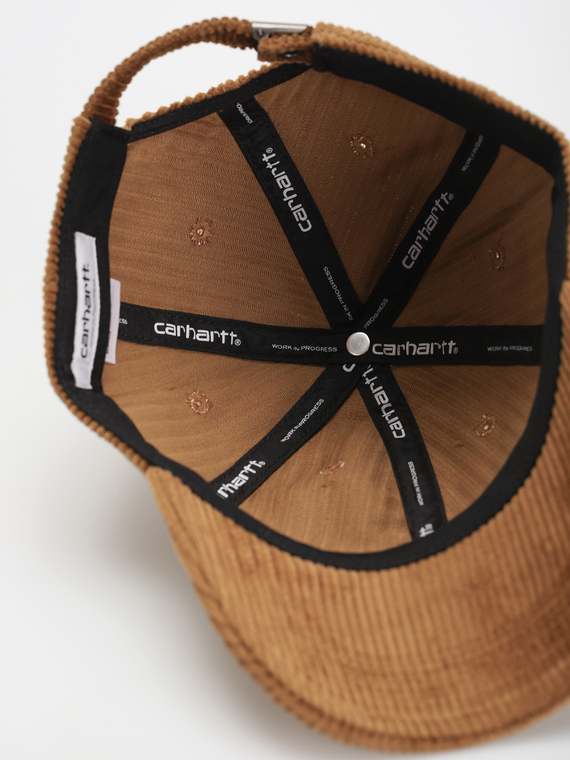 Czapka z daszkiem Carhartt WIP Harlem (hamilton brown/black)