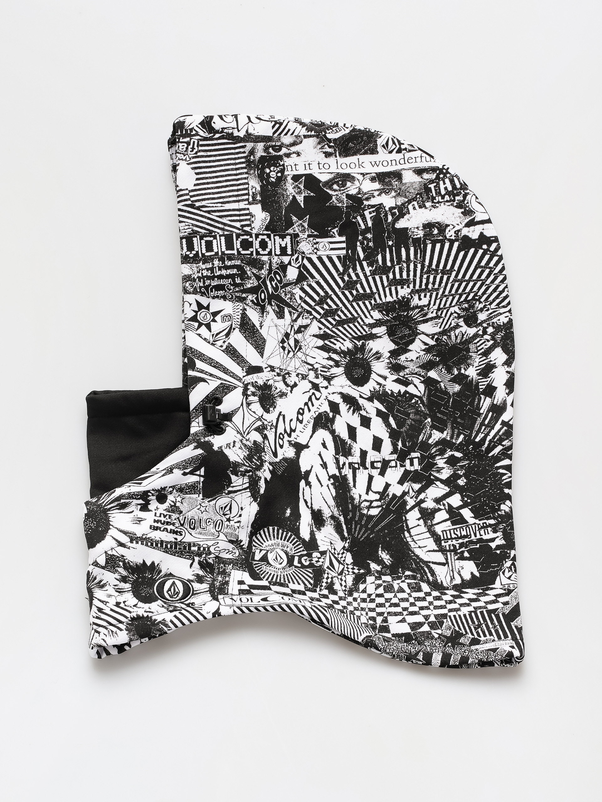 Ocieplacz Volcom Hydro Fleece Hood Thingy (black white)