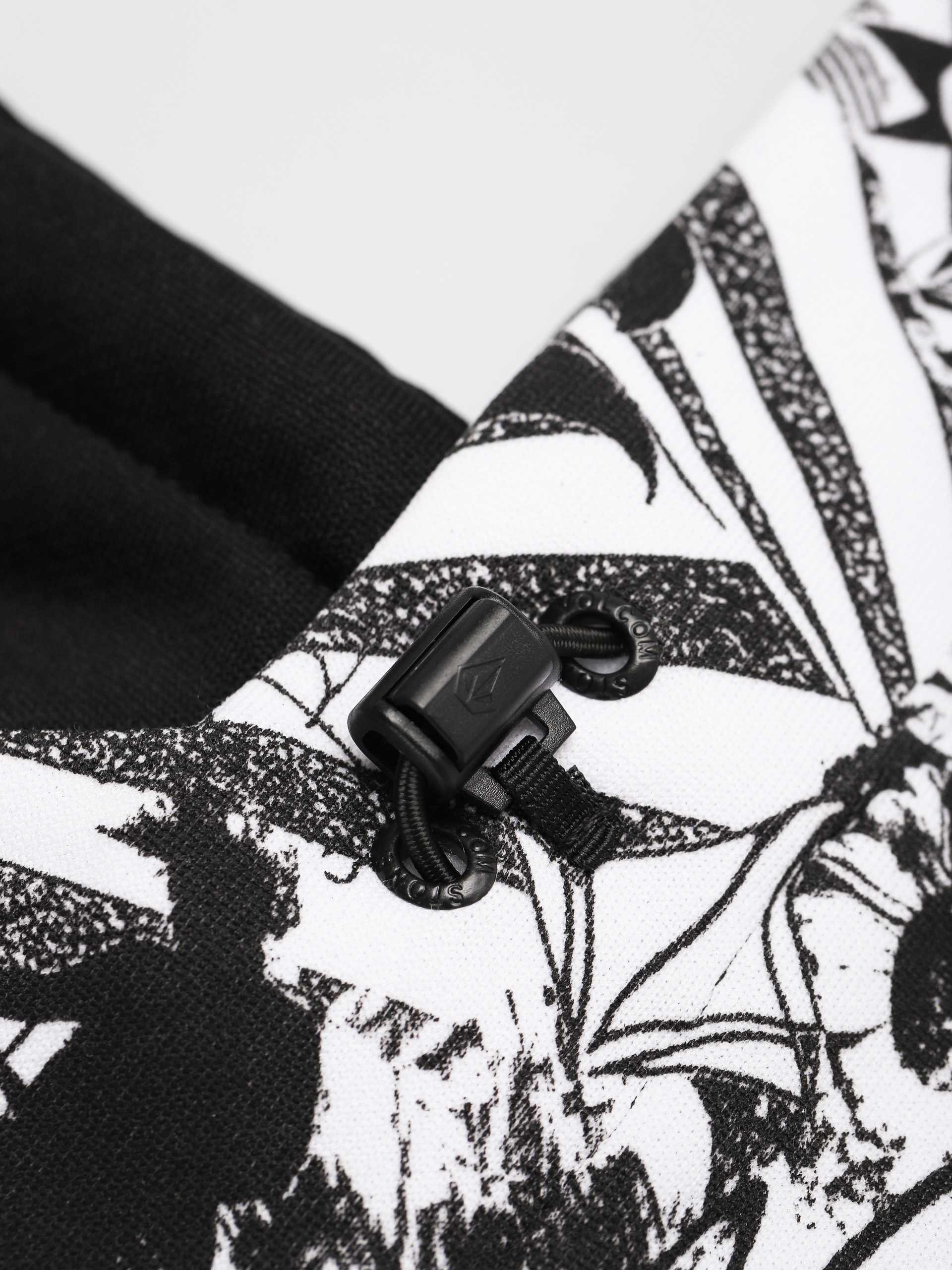 Ocieplacz Volcom Hydro Fleece Hood Thingy (black white)