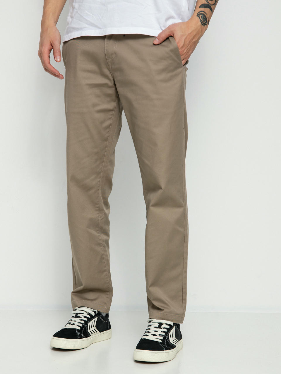 Spodnie Volcom Frickin Modern Stret (khaki)