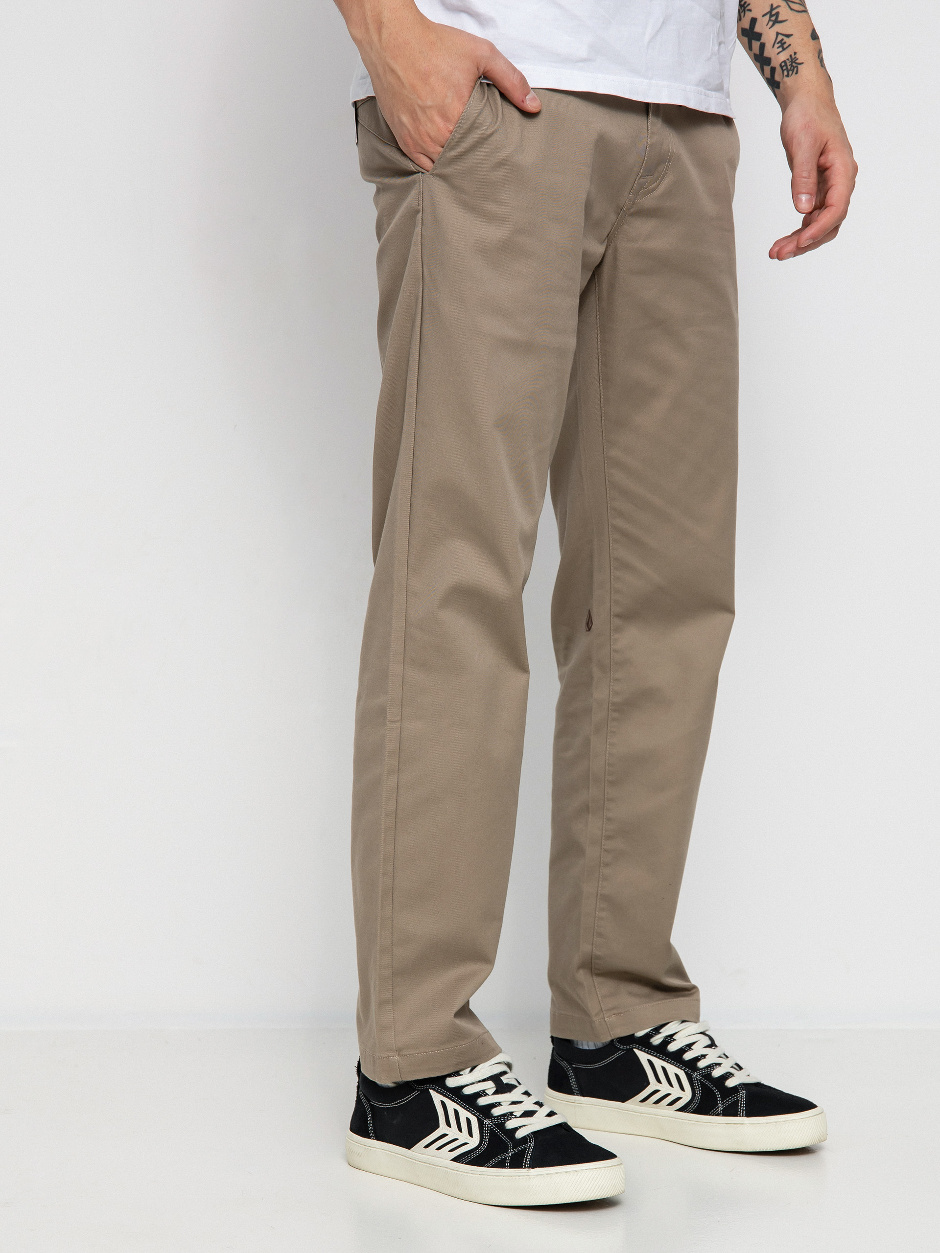 Spodnie Volcom Frickin Modern Stret (khaki)