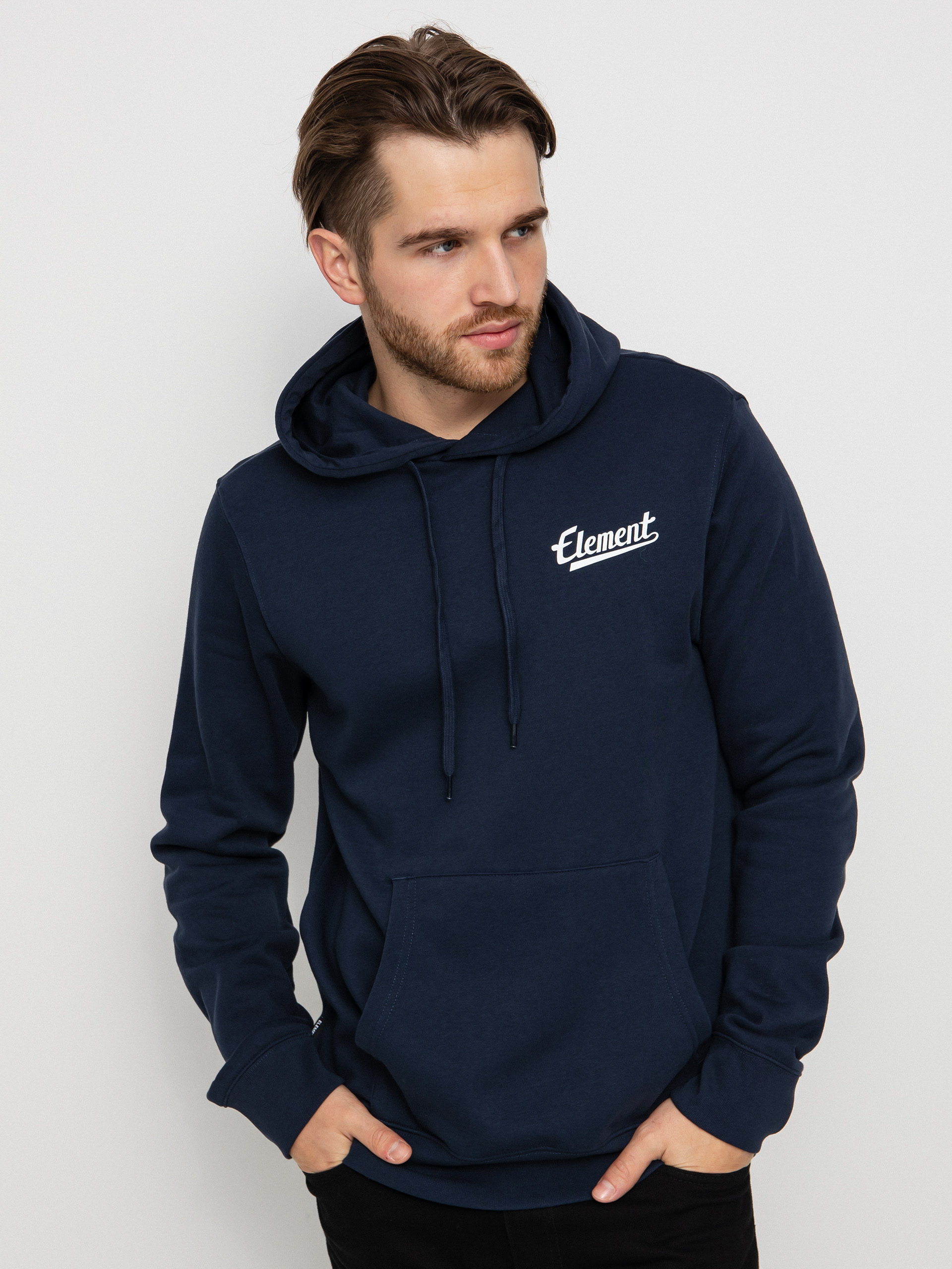 Bluza z kapturem Element Script Chest (eclipse navy)