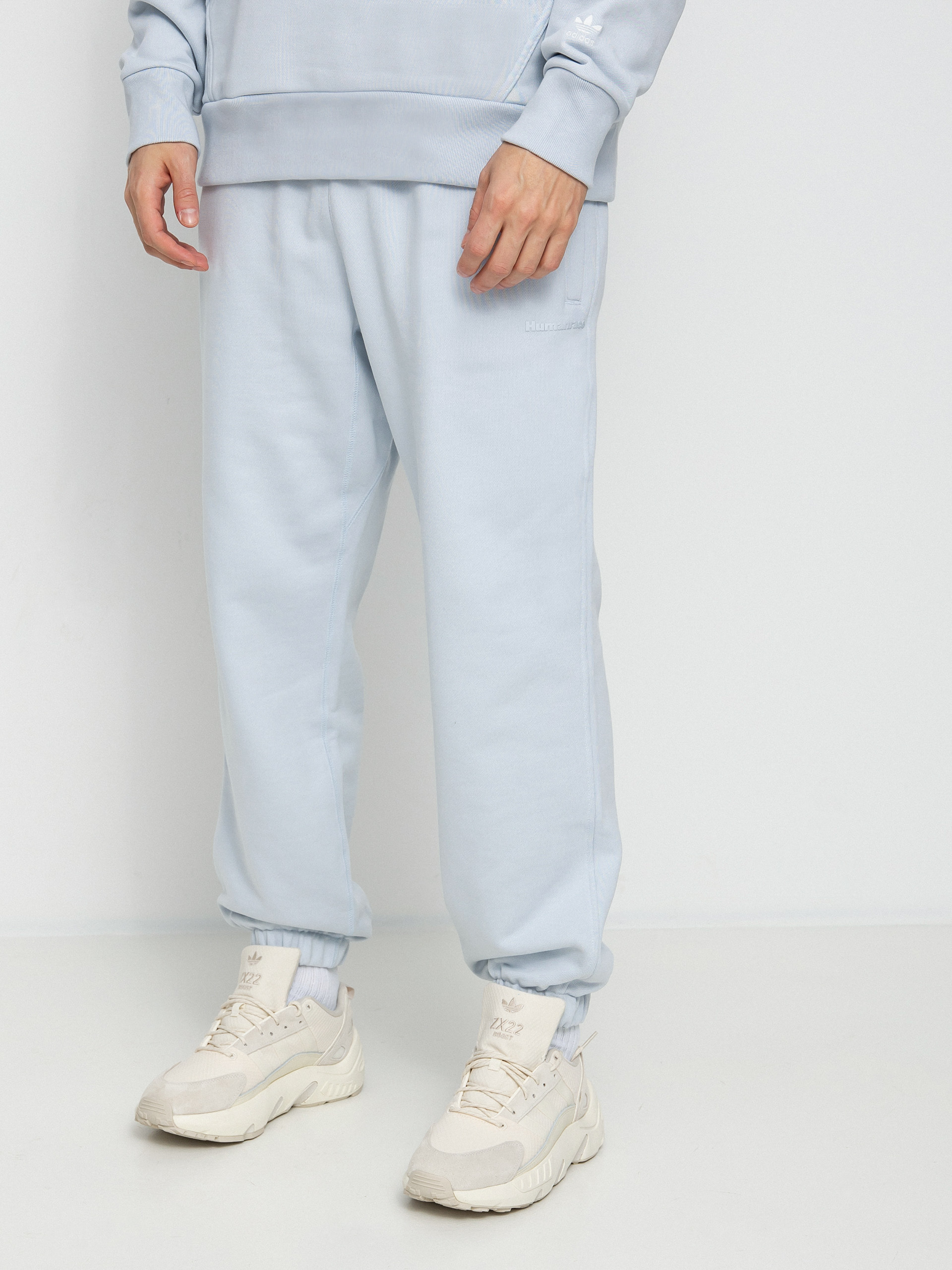 Spodnie adidas Originals Pharrell Williams Basics (halblu)