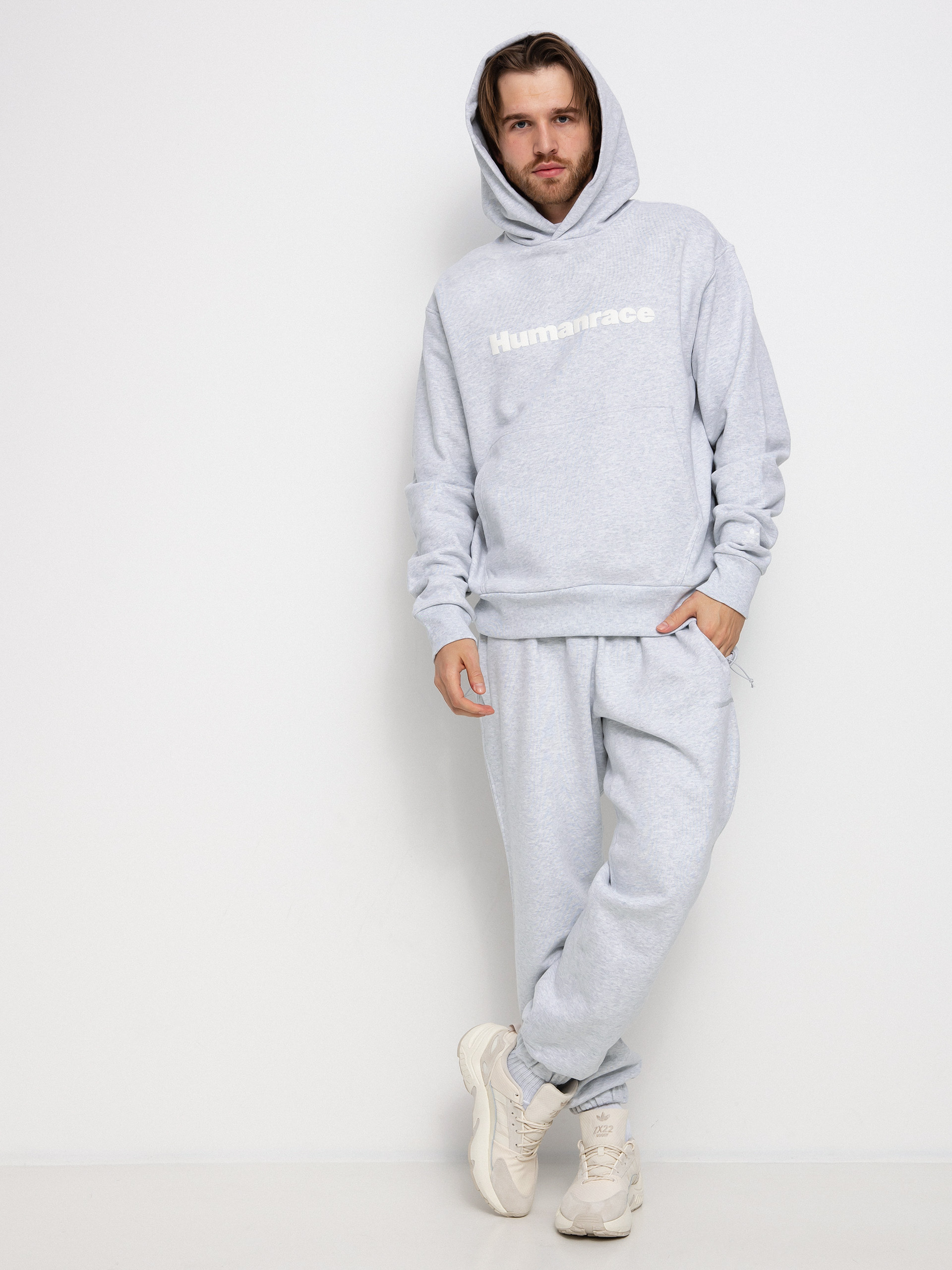 Bluza z kapturem adidas Originals PW Basics HD (lgreyh/lgsogr)