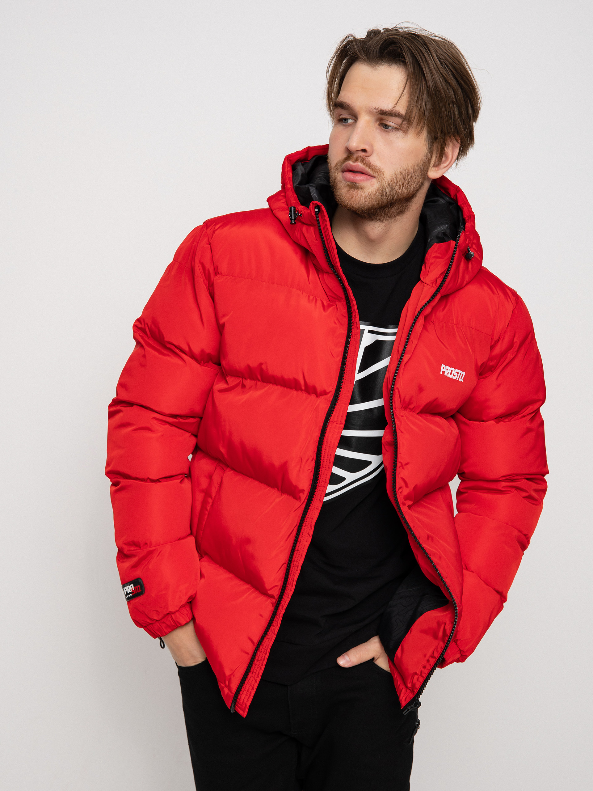 Kurtka Prosto Winter Adament (red)