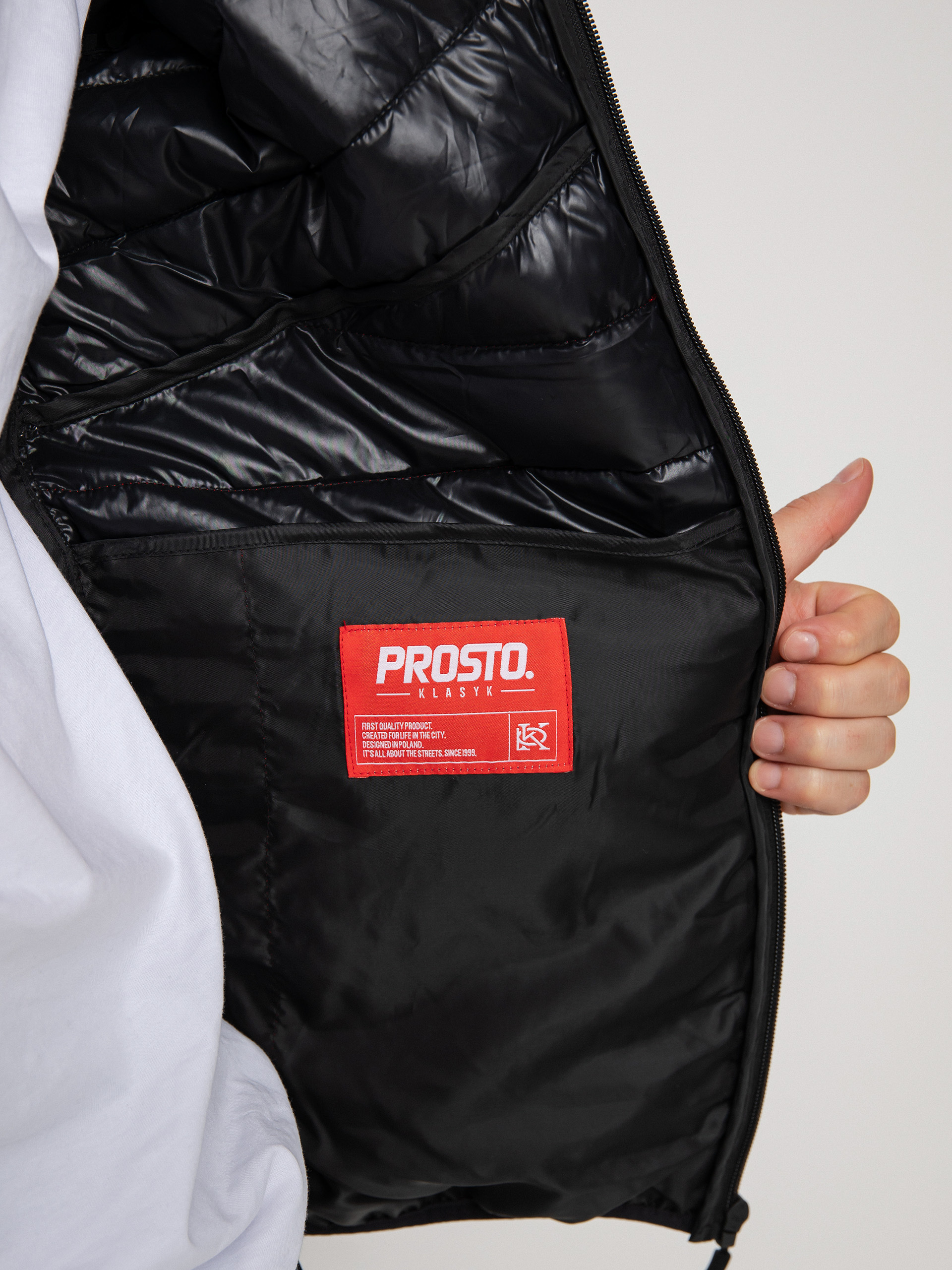 Kurtka Prosto Ultralight (black)