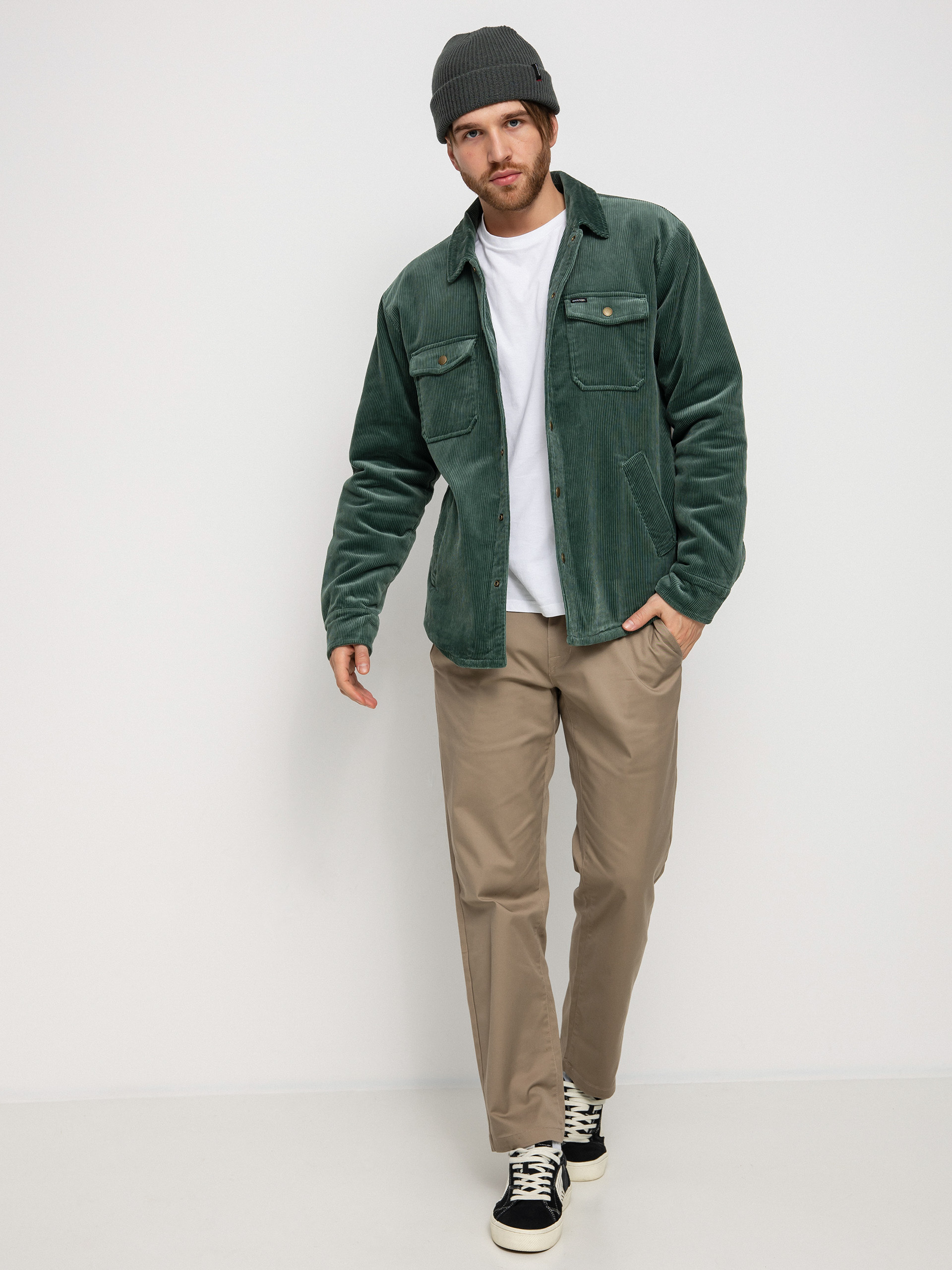 Kurtka Brixton Durham Lined (dark forest)