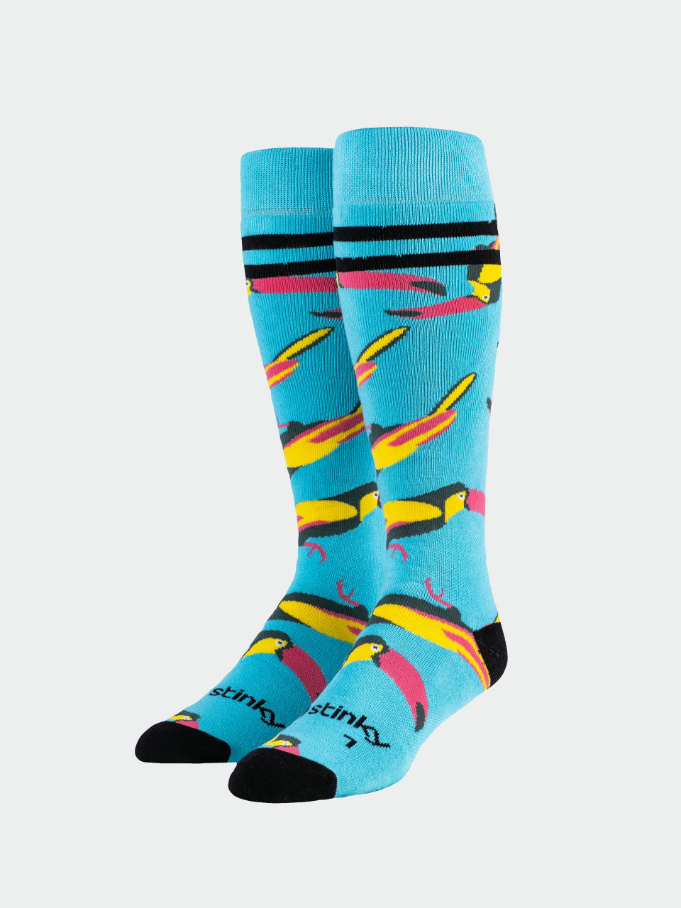 Skarpety Stinky Socks Toucan (scouter blue/pink)