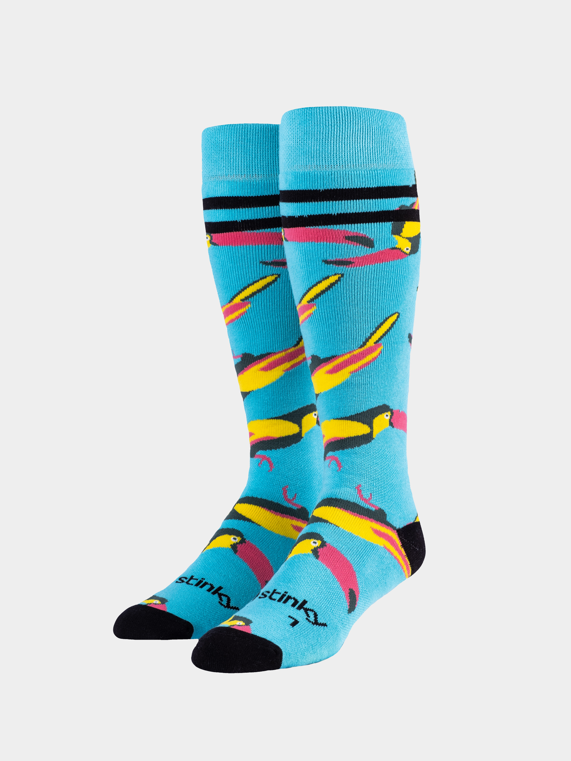 Skarpety Stinky Socks Toucan (scouter blue/pink)