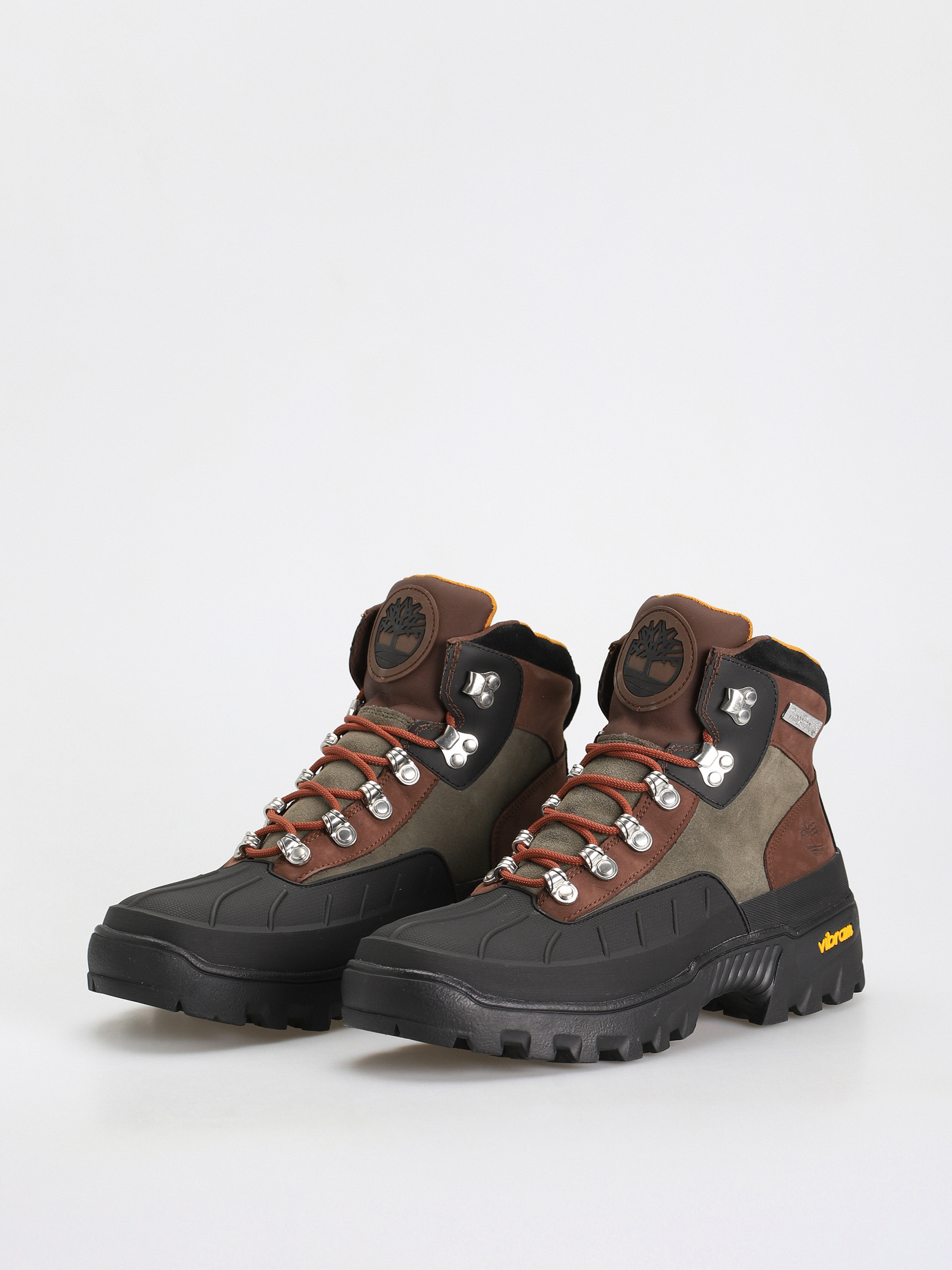 Buty Timberland Vibram Euro Hiker Wp (dark brown nubuck)