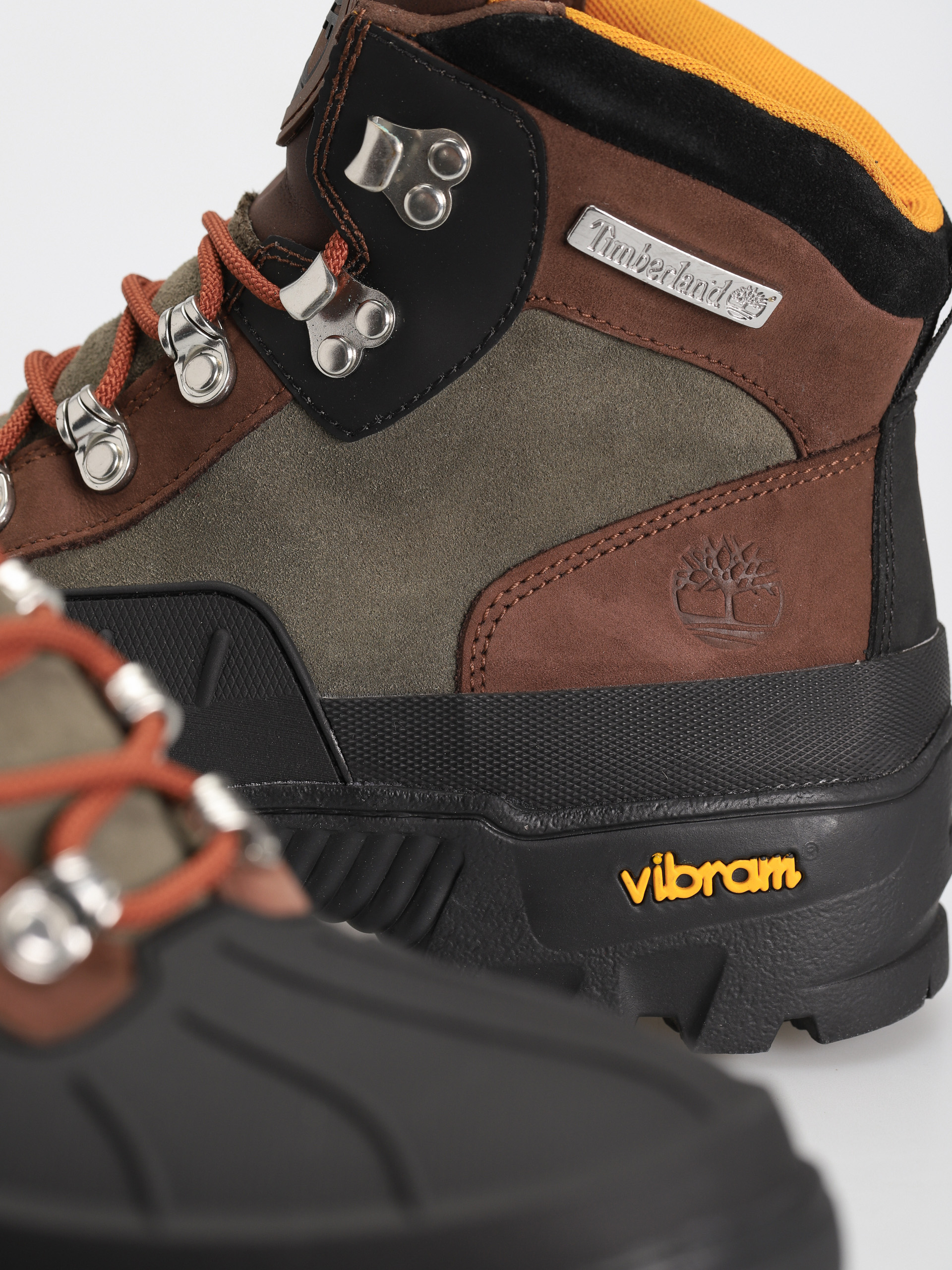 Buty Timberland Vibram Euro Hiker Wp (dark brown nubuck)