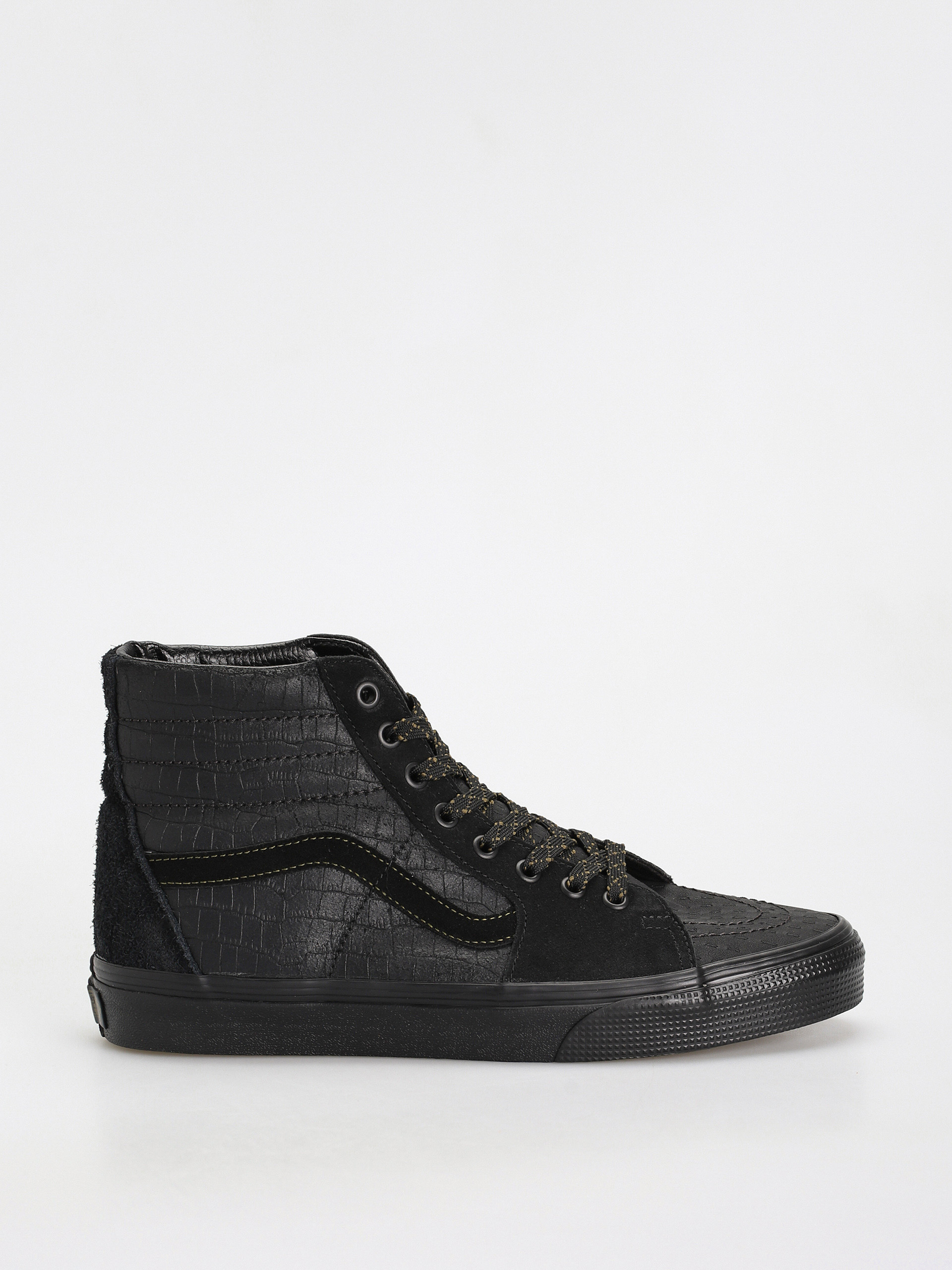 Vans Обувки Sk8 Hi (mono patchwork blackout)