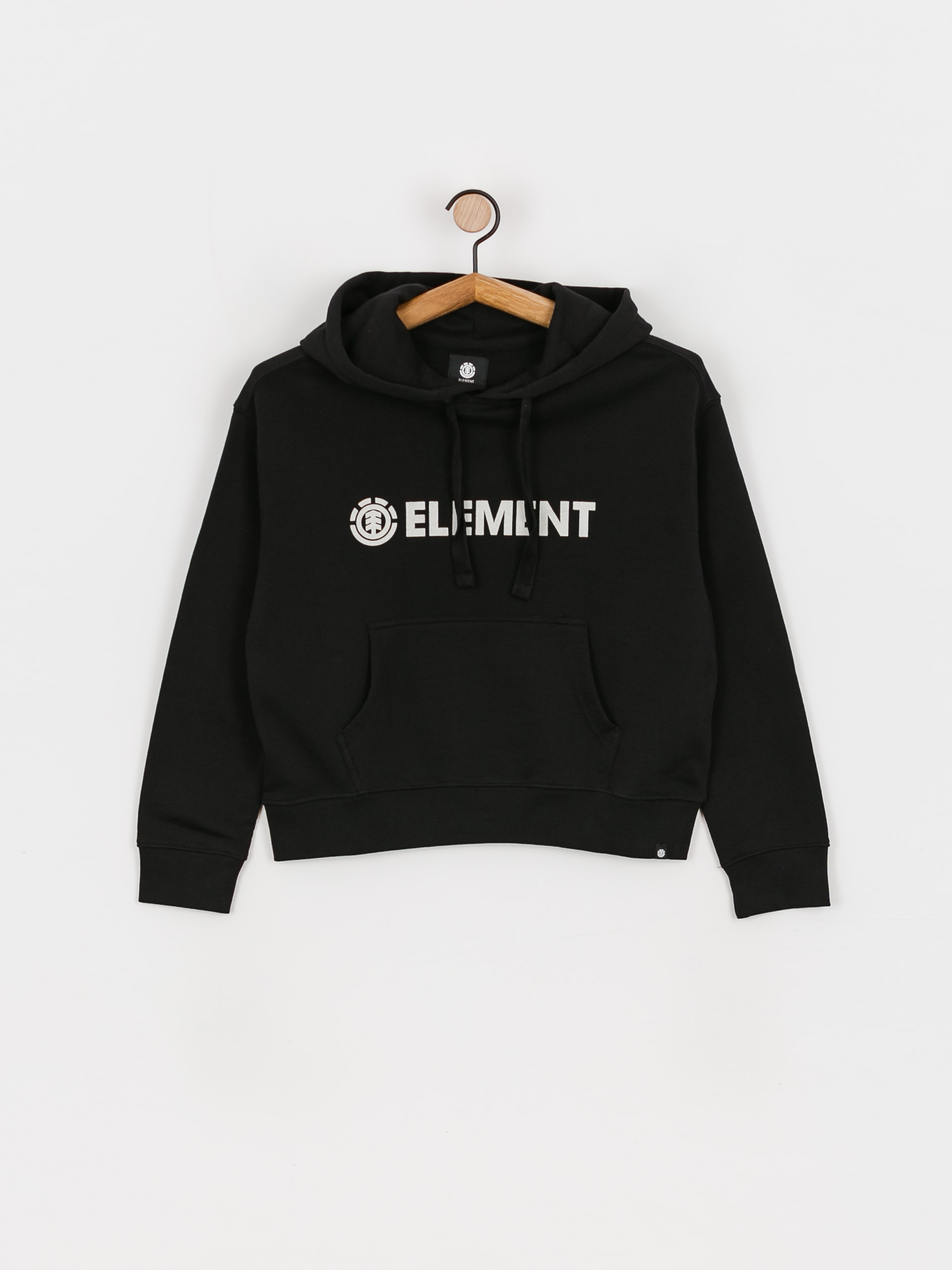 Bluza z kapturem Element Logo HD Wmn (flint black)