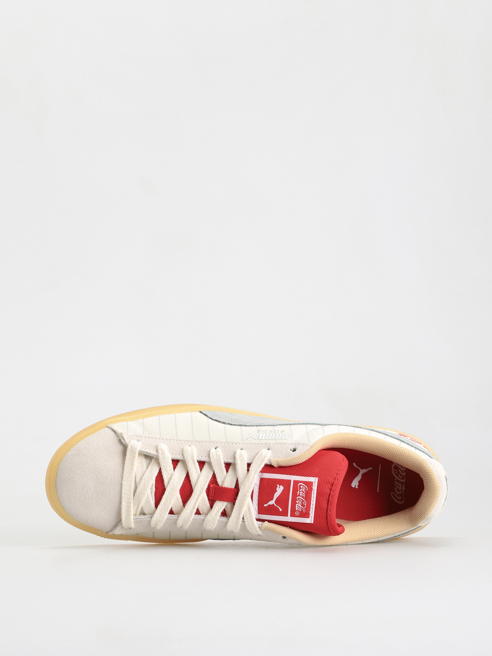 Buty Puma X Coca Cola Suede (ivory glow/slate)