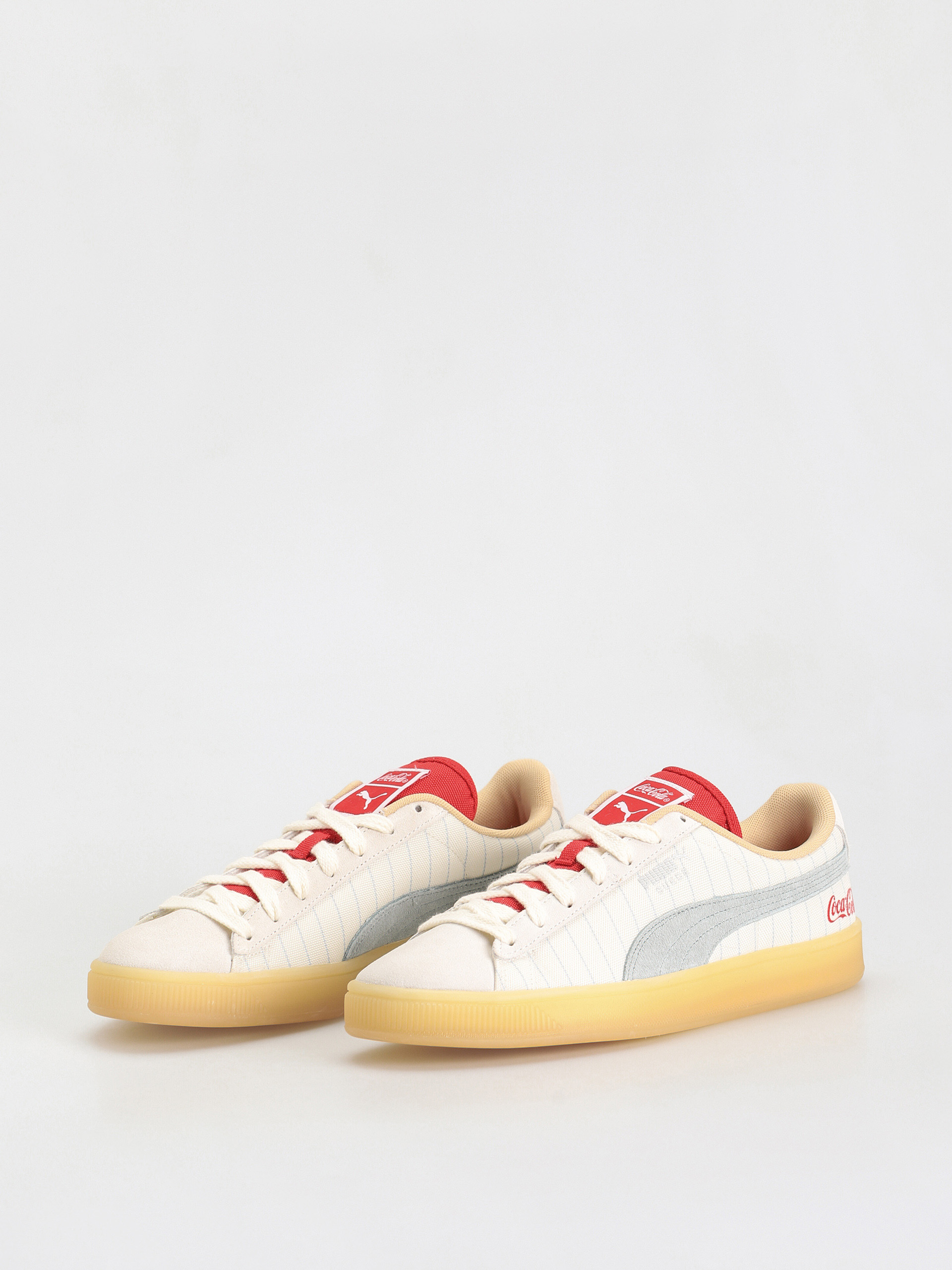 Buty Puma X Coca Cola Suede (ivory glow/slate)