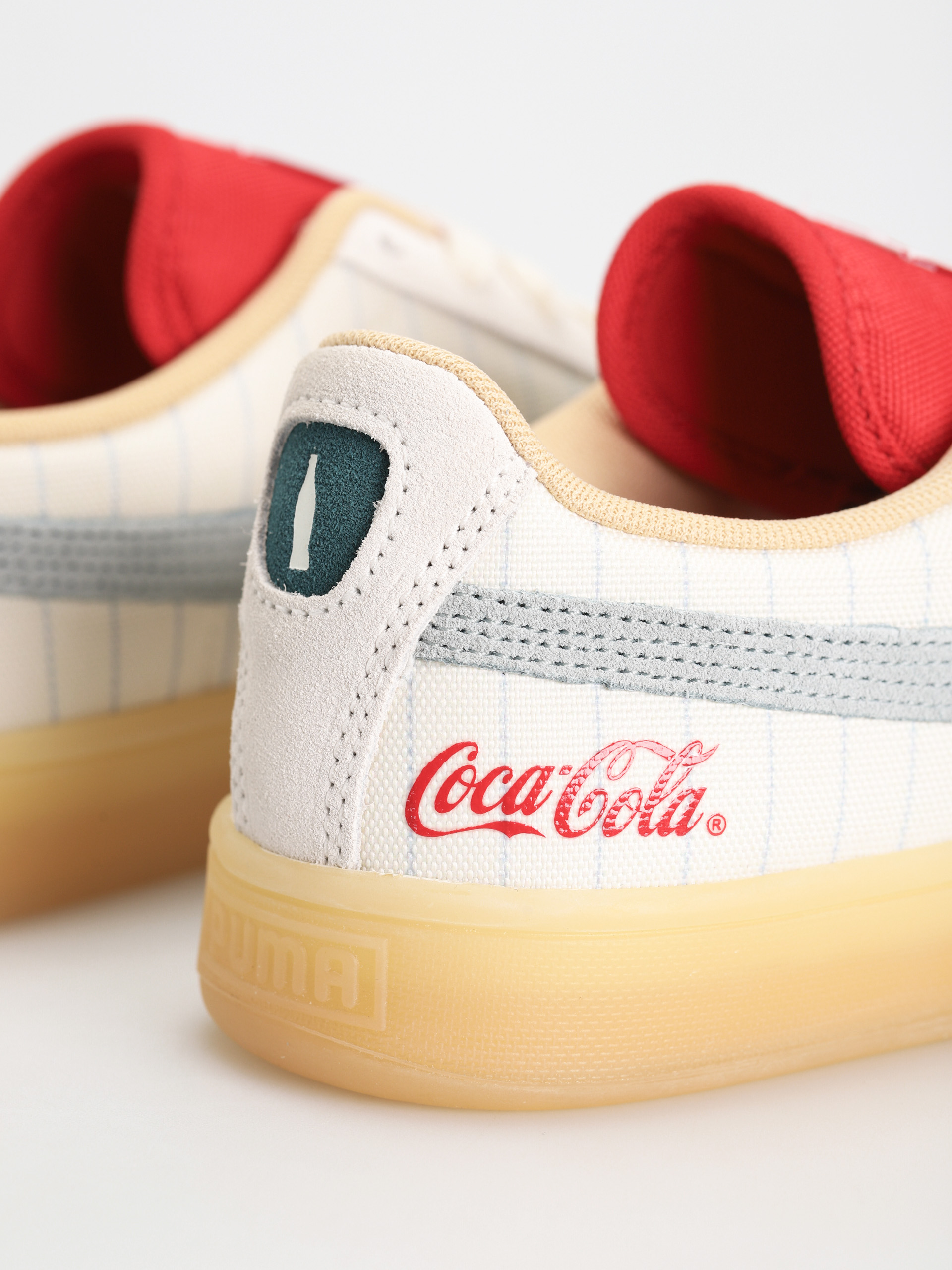 Buty Puma X Coca Cola Suede (ivory glow/slate)