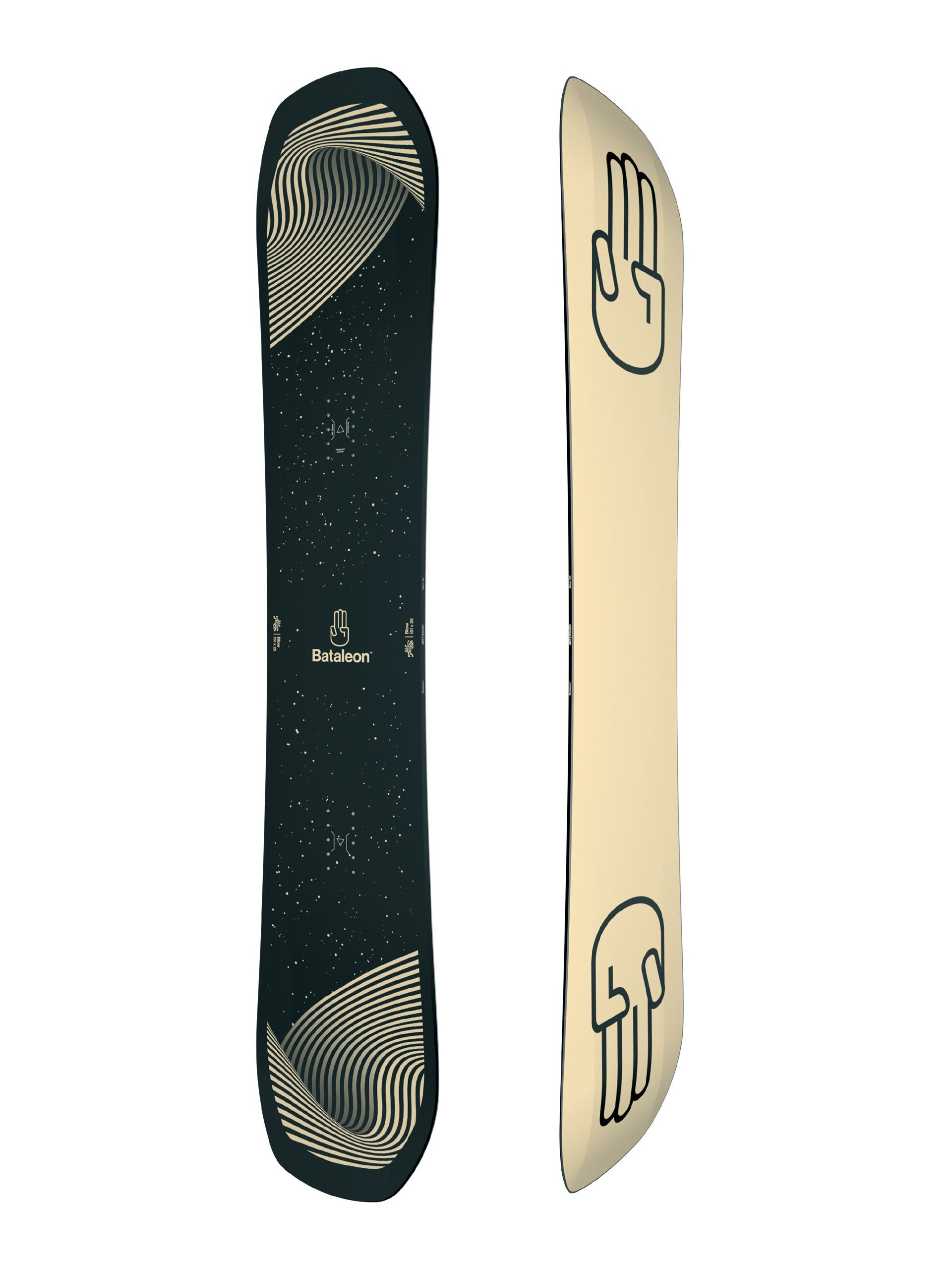 Męska Deska snowboardowa Bataleon Blow (natural/black)