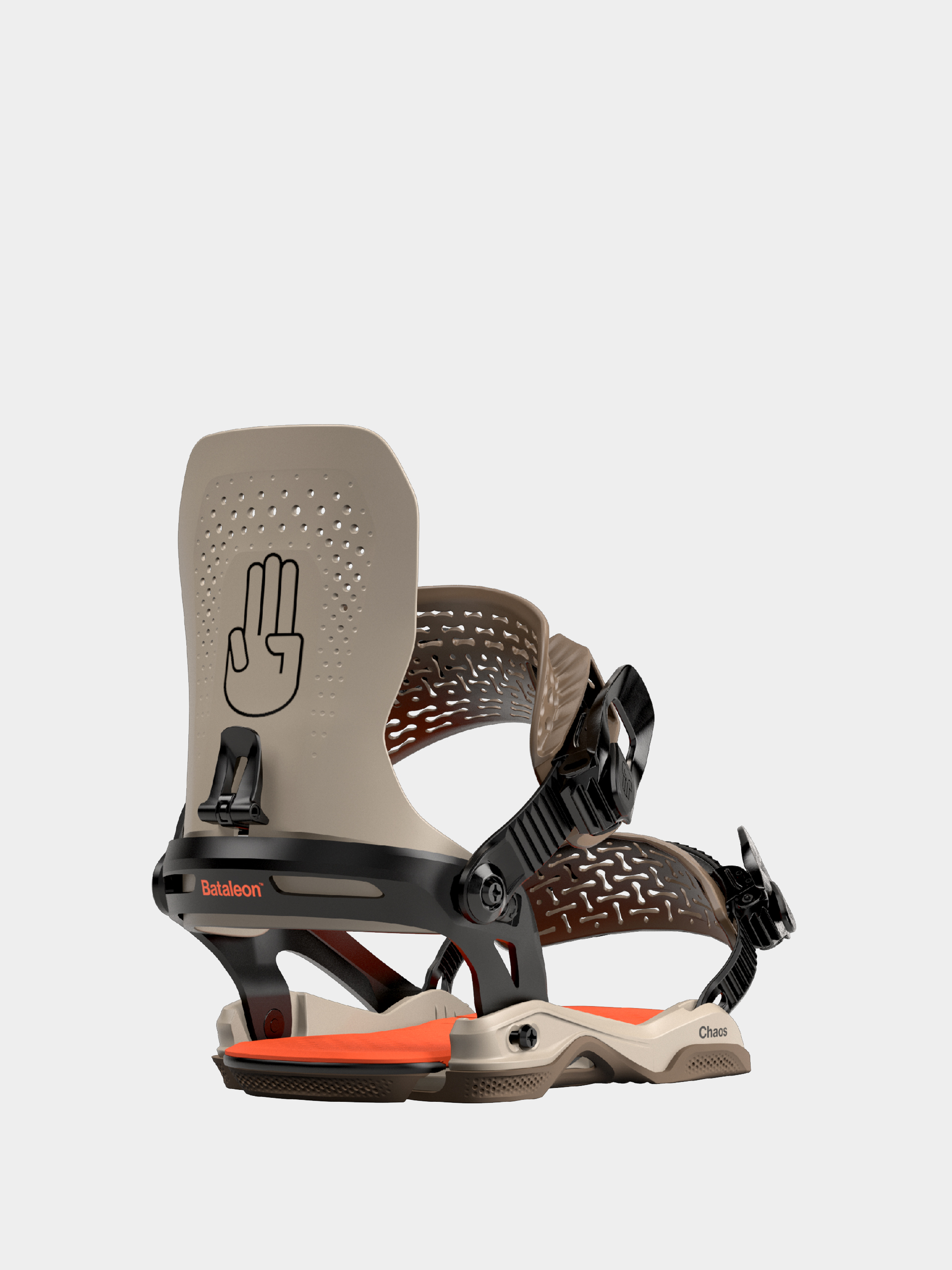 Męskie Wiązania snowboardowe Bataleon Chaos Asymwrap (sand)