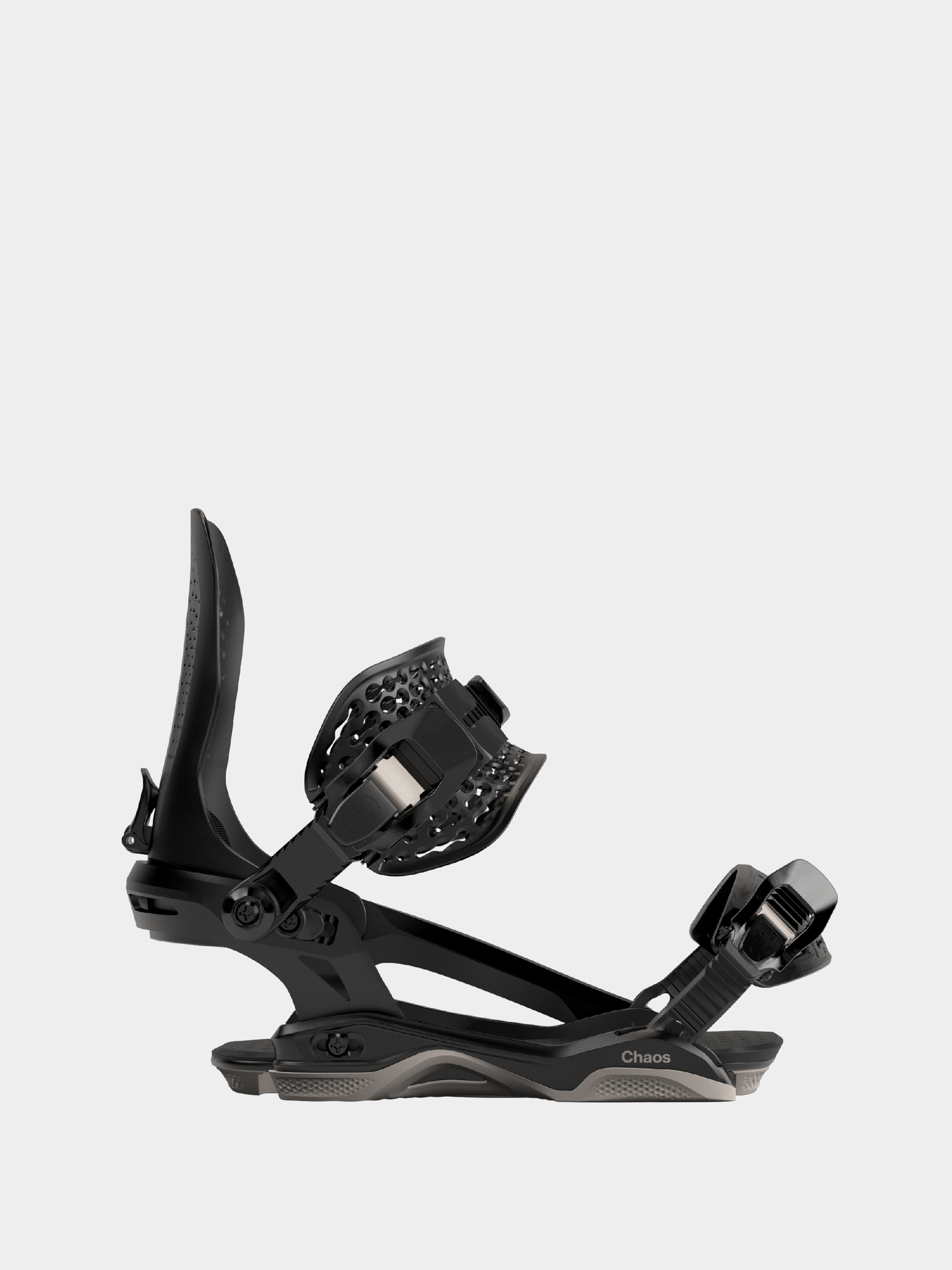 Męskie Wiązania snowboardowe Bataleon Chaos Asymwrap (black)