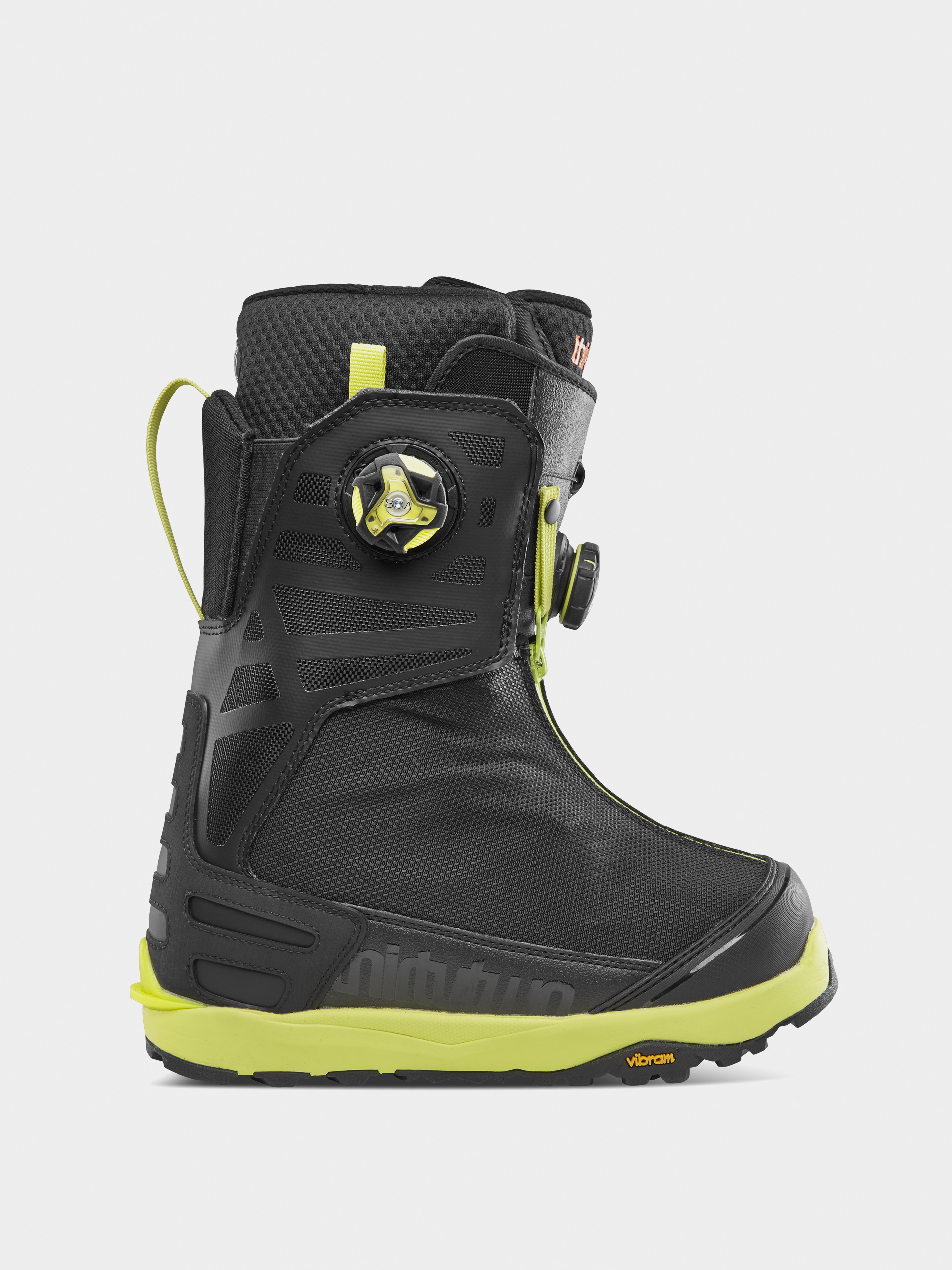 Damskie Buty snowboardowe ThirtyTwo Hight Mtb Boa (black/lime)