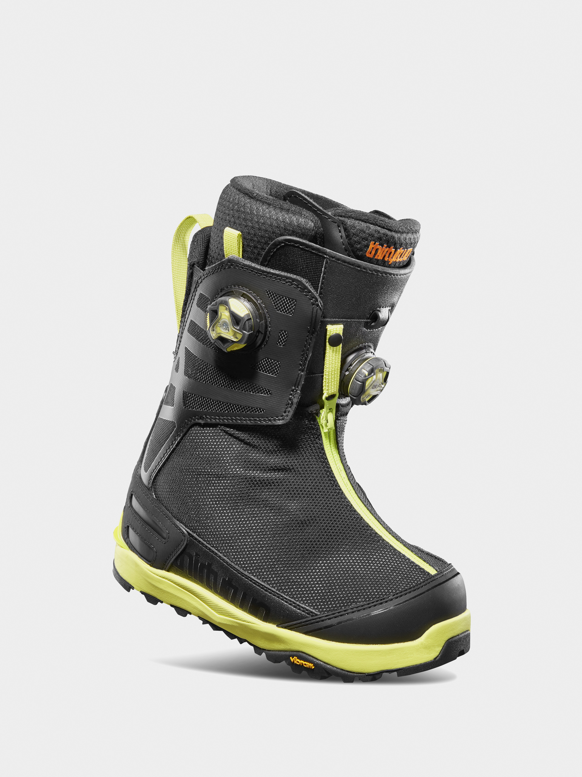 Damskie Buty snowboardowe ThirtyTwo Hight Mtb Boa (black/lime)