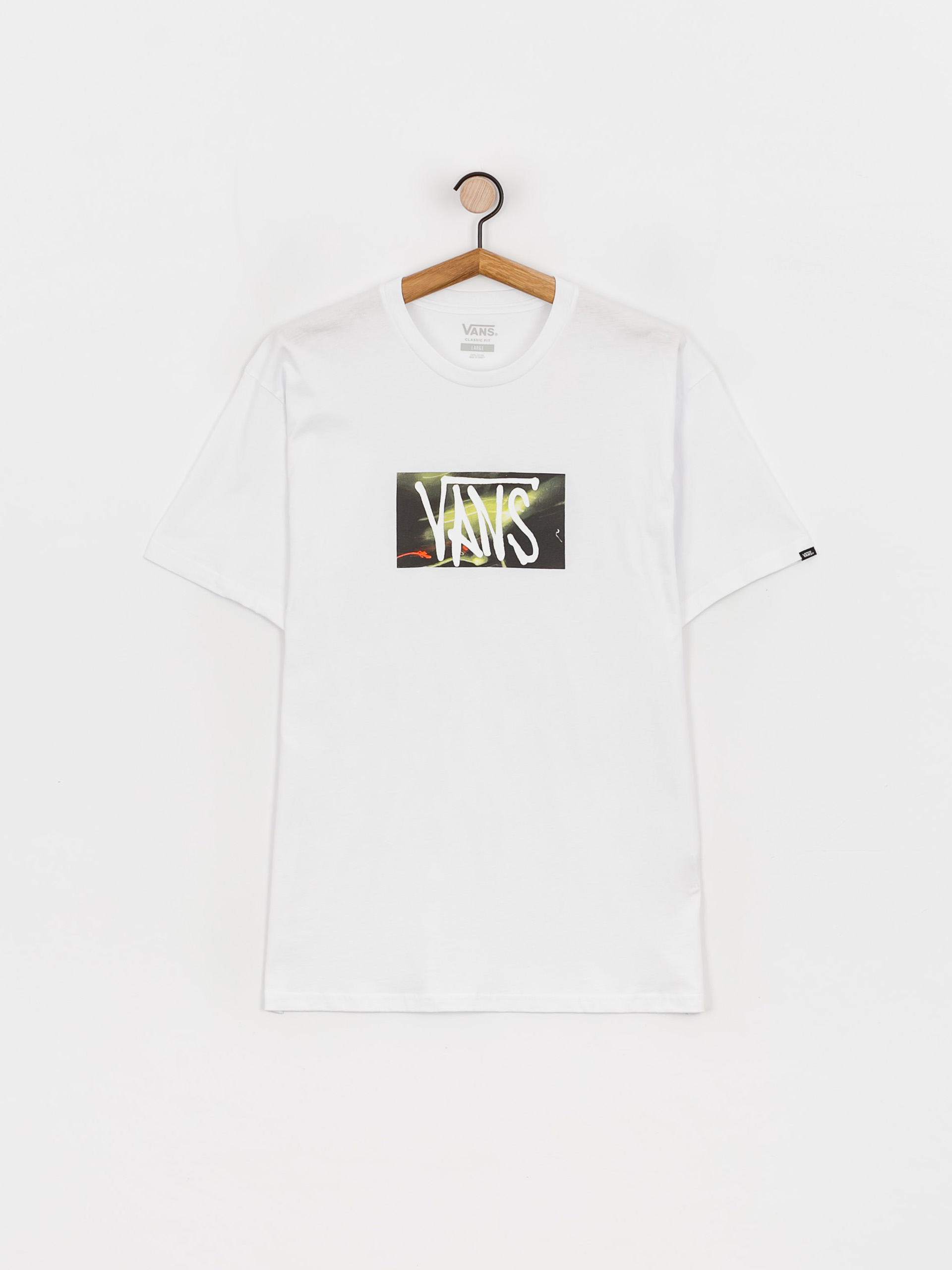 T-shirt Vans Light Box Logo (white)