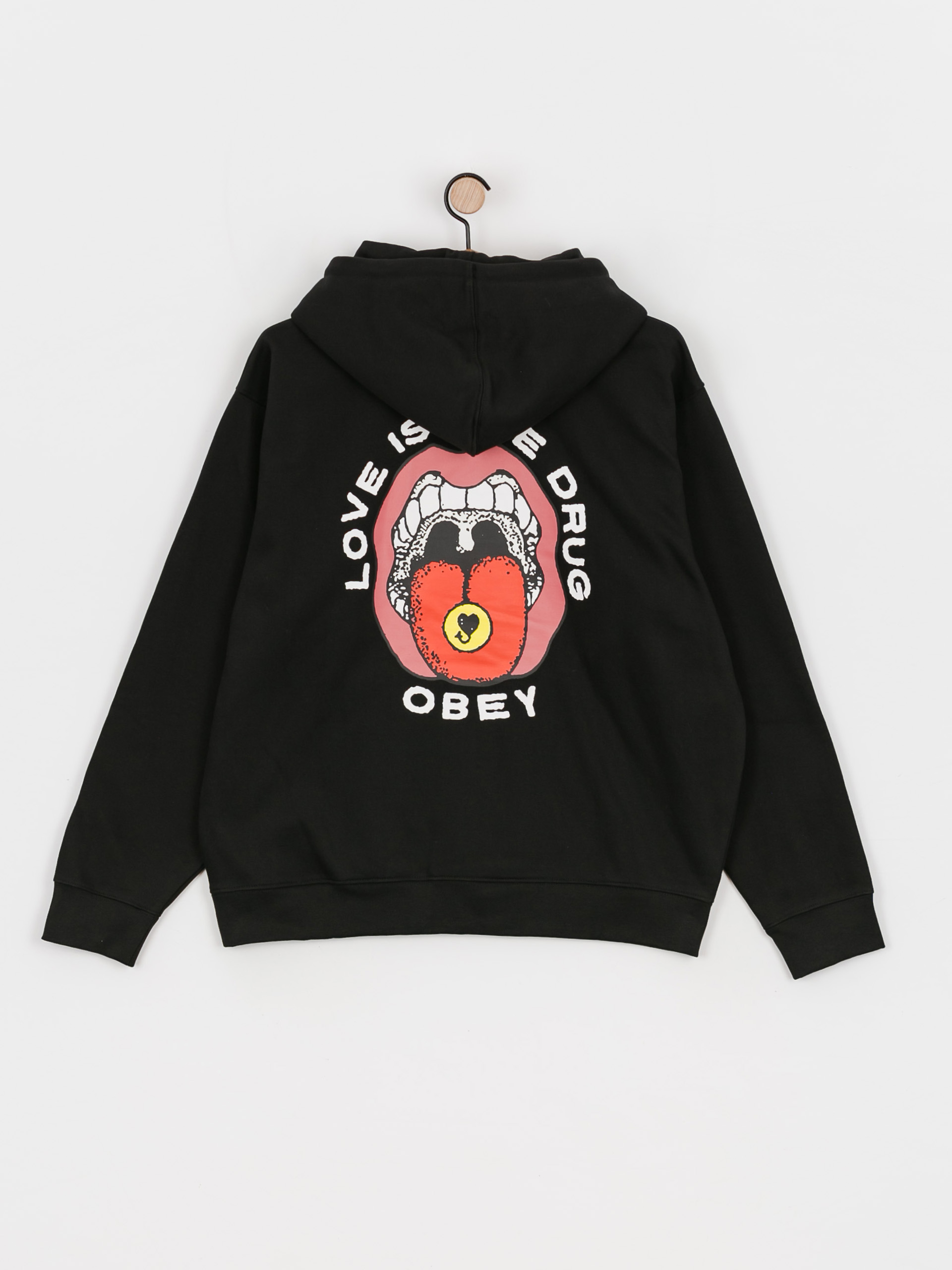 Bluza OBEY Love Is The Drug (black)