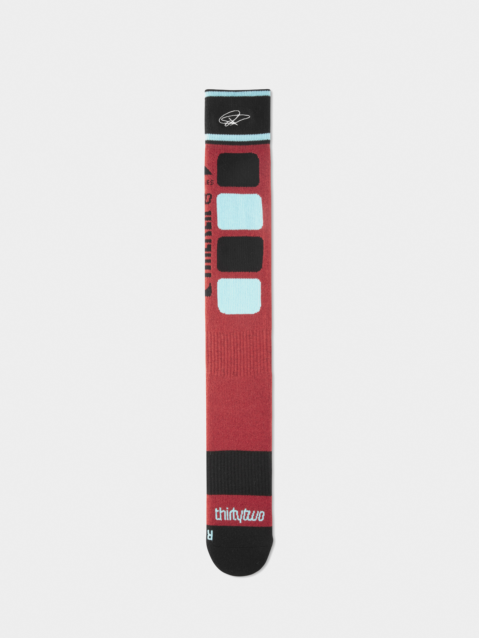 Skarpety ThirtyTwo Signature Merino (red)