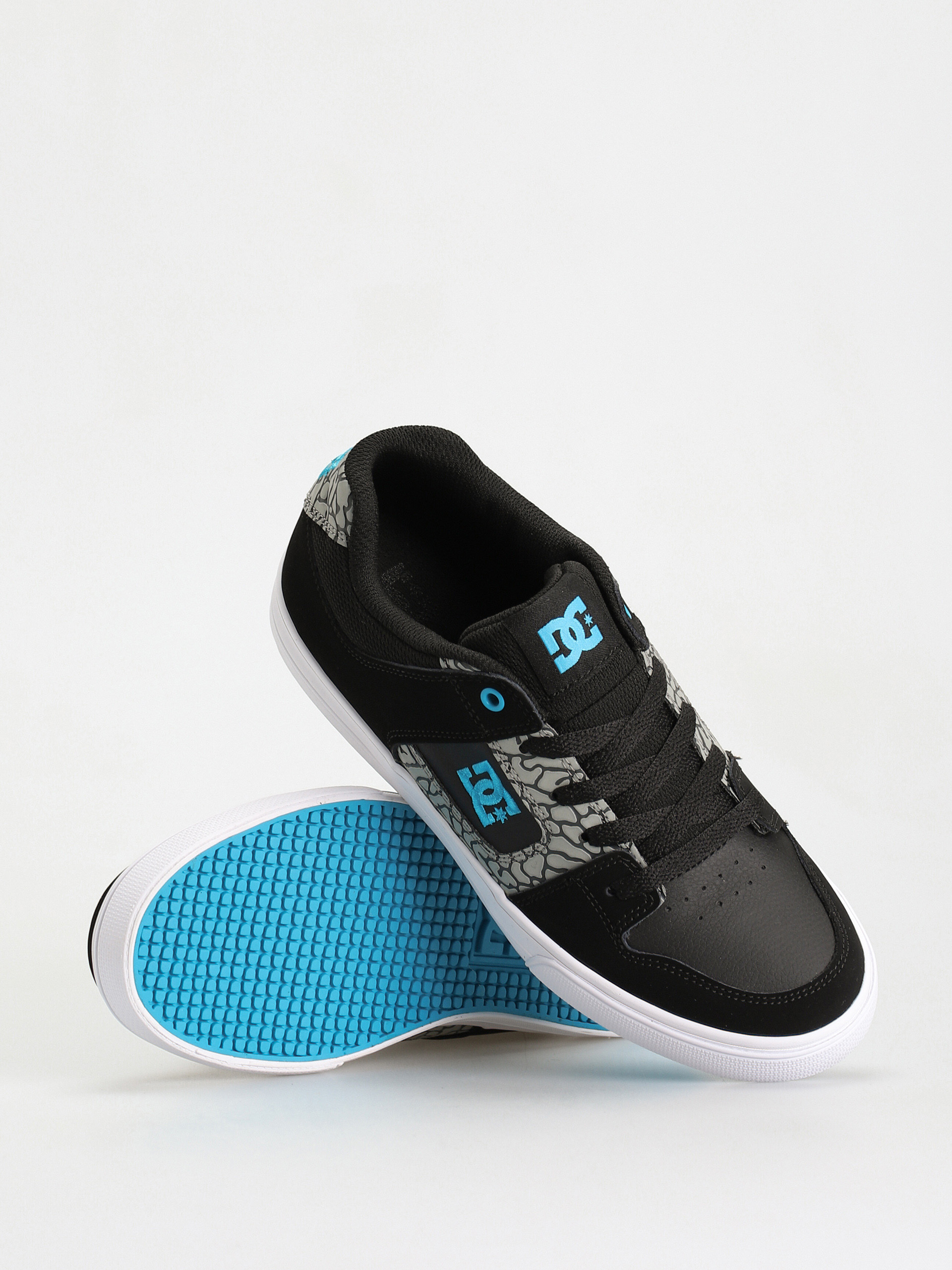 Buty dziecięce DC Pure JR (black/blue/grey)