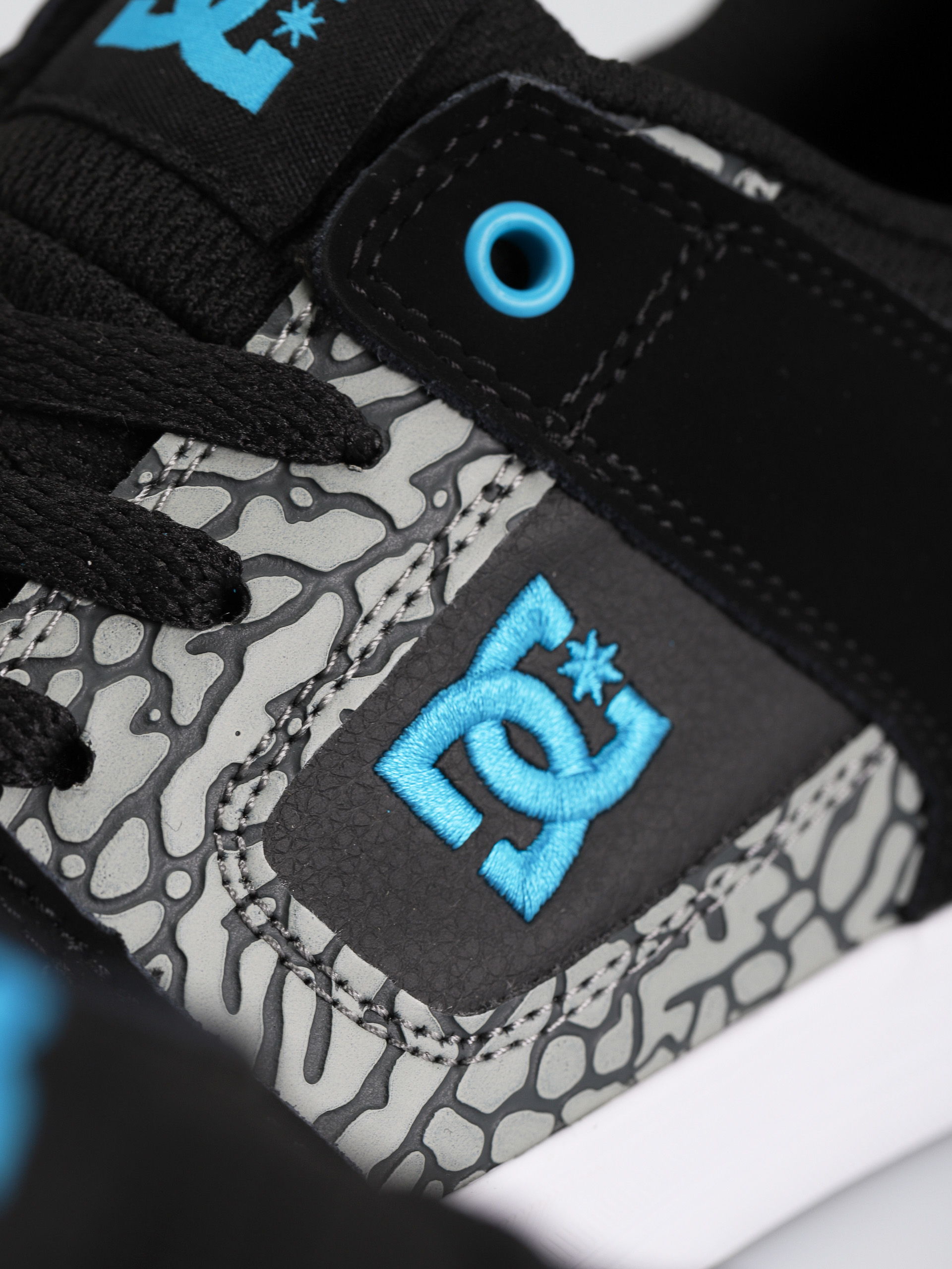 Buty dziecięce DC Pure JR (black/blue/grey)