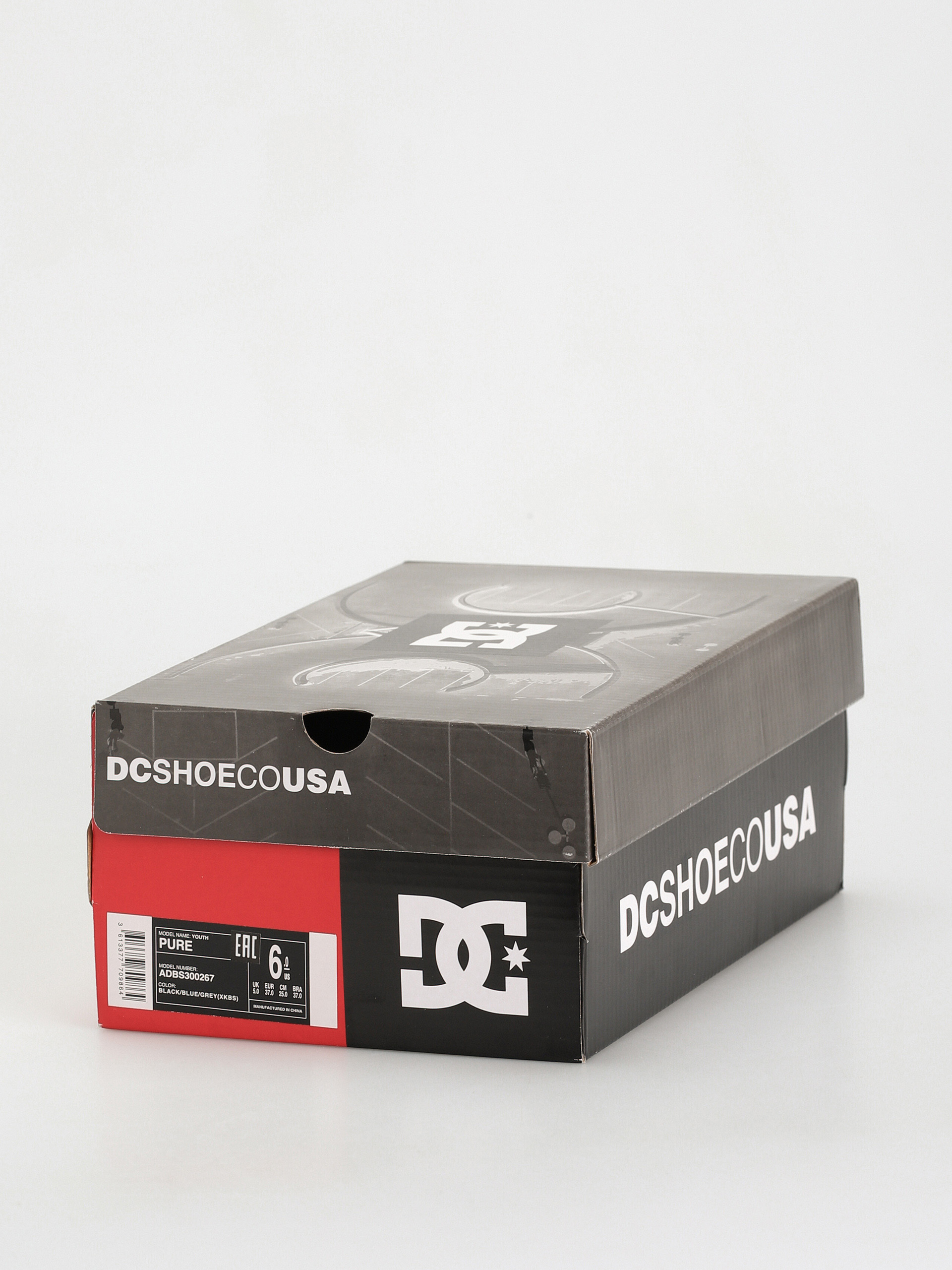 Buty dziecięce DC Pure JR (black/blue/grey)