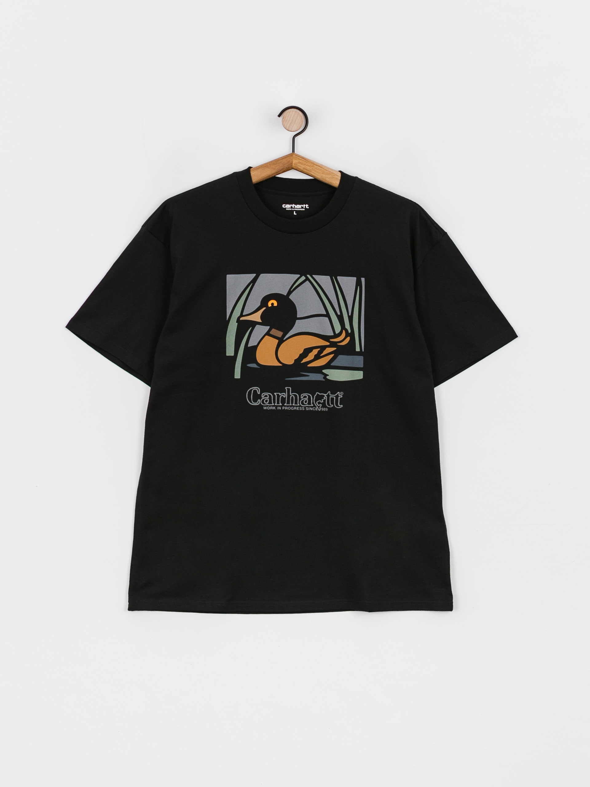 T-shirt Carhartt WIP Duck Pond (black)