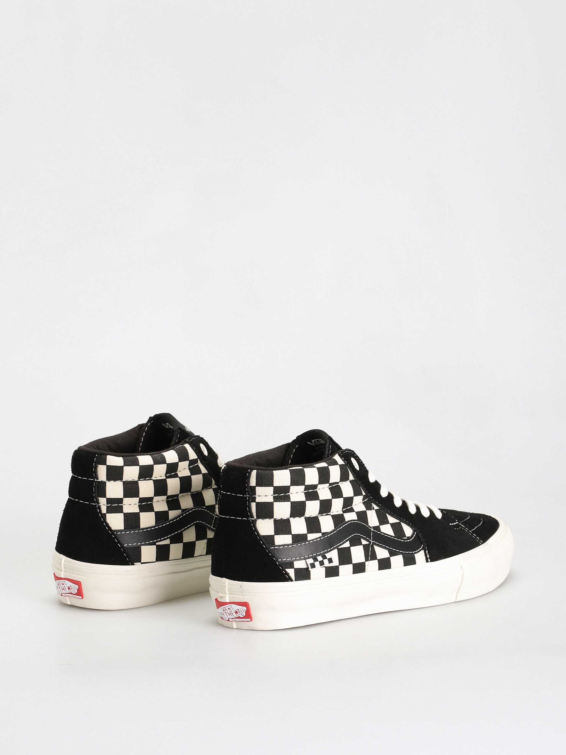 Buty Vans Skate Grosso Mid (checkerboard black/marshmallow)